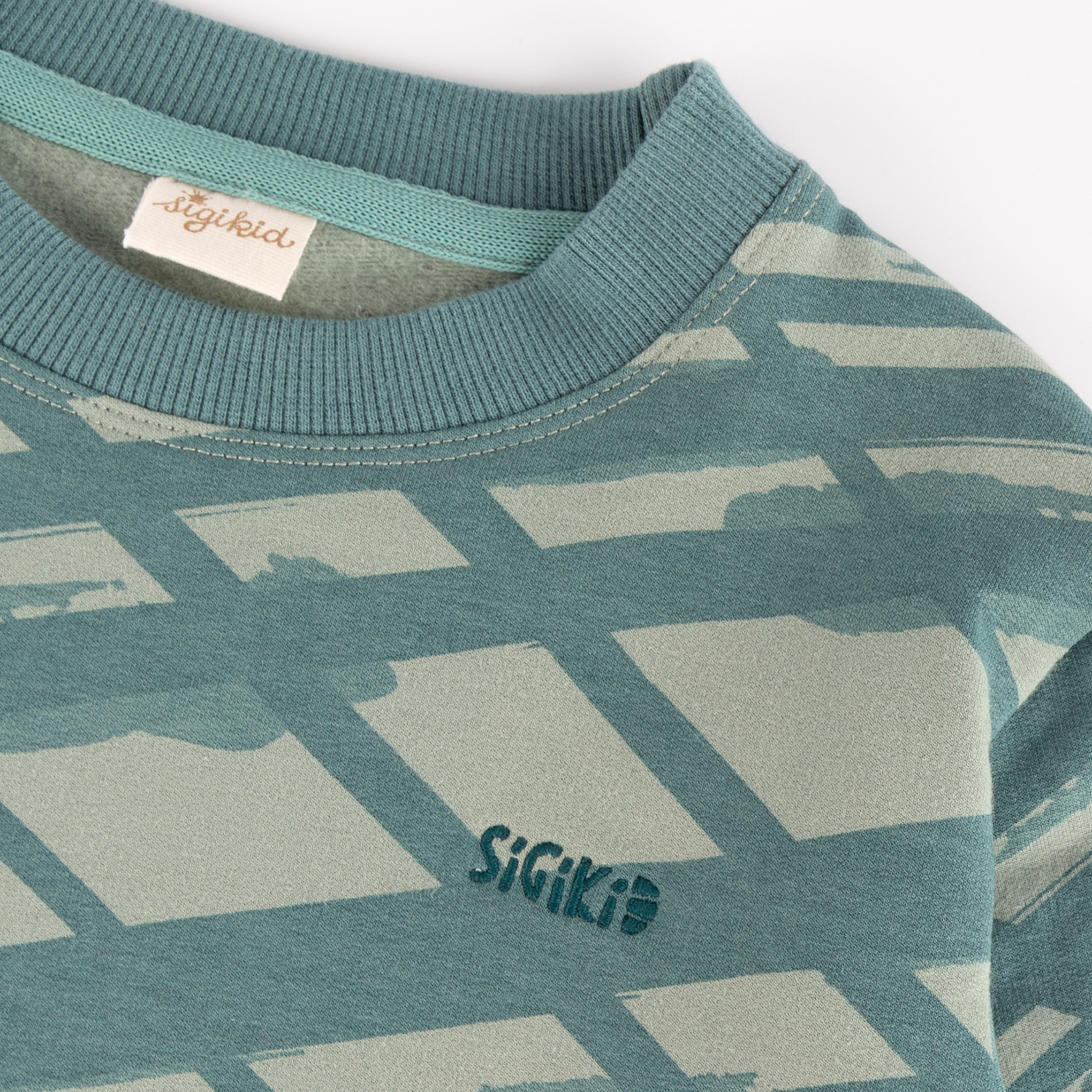 Kinder Sweatshirt Dino, grün