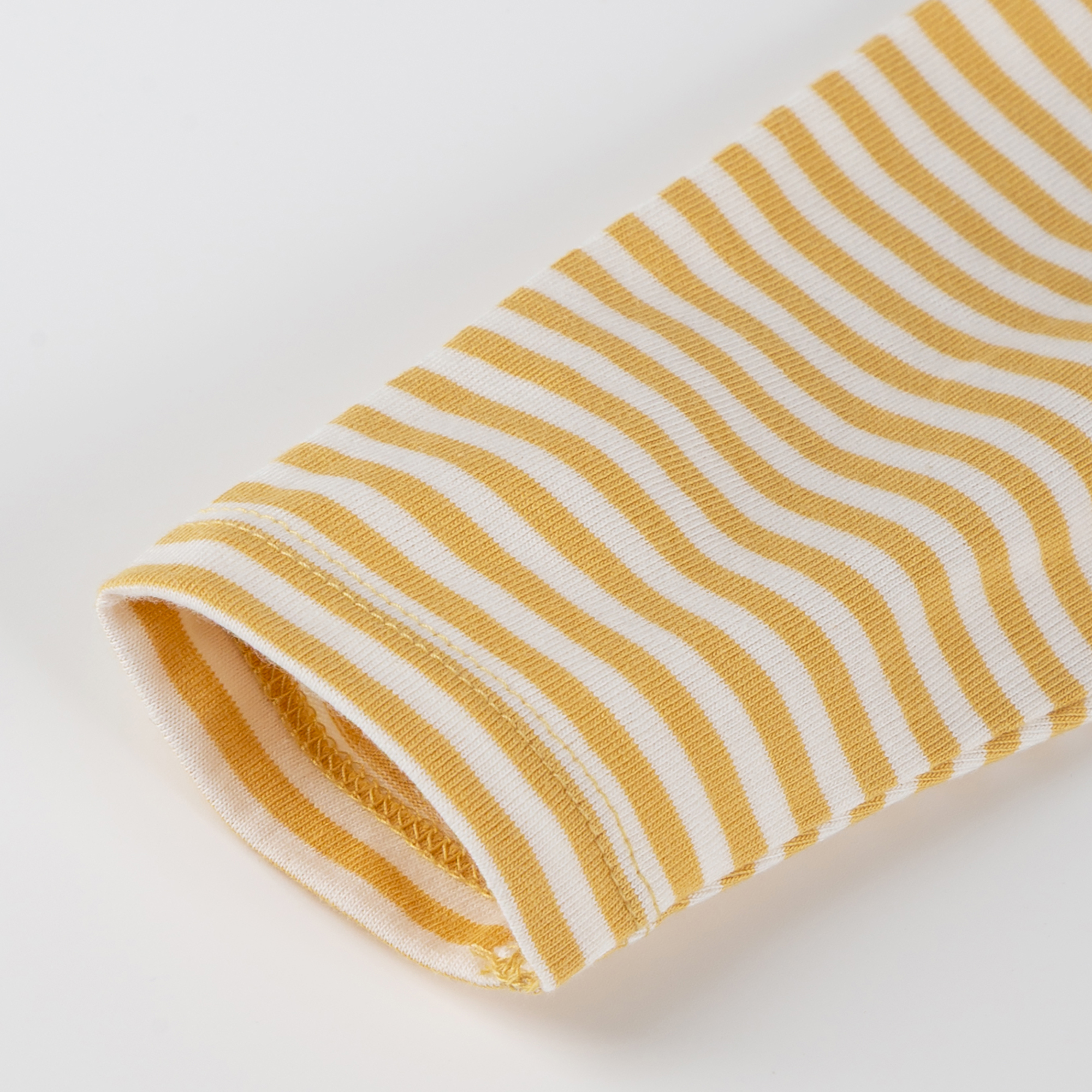 Newborn baby leggings, yellow striped