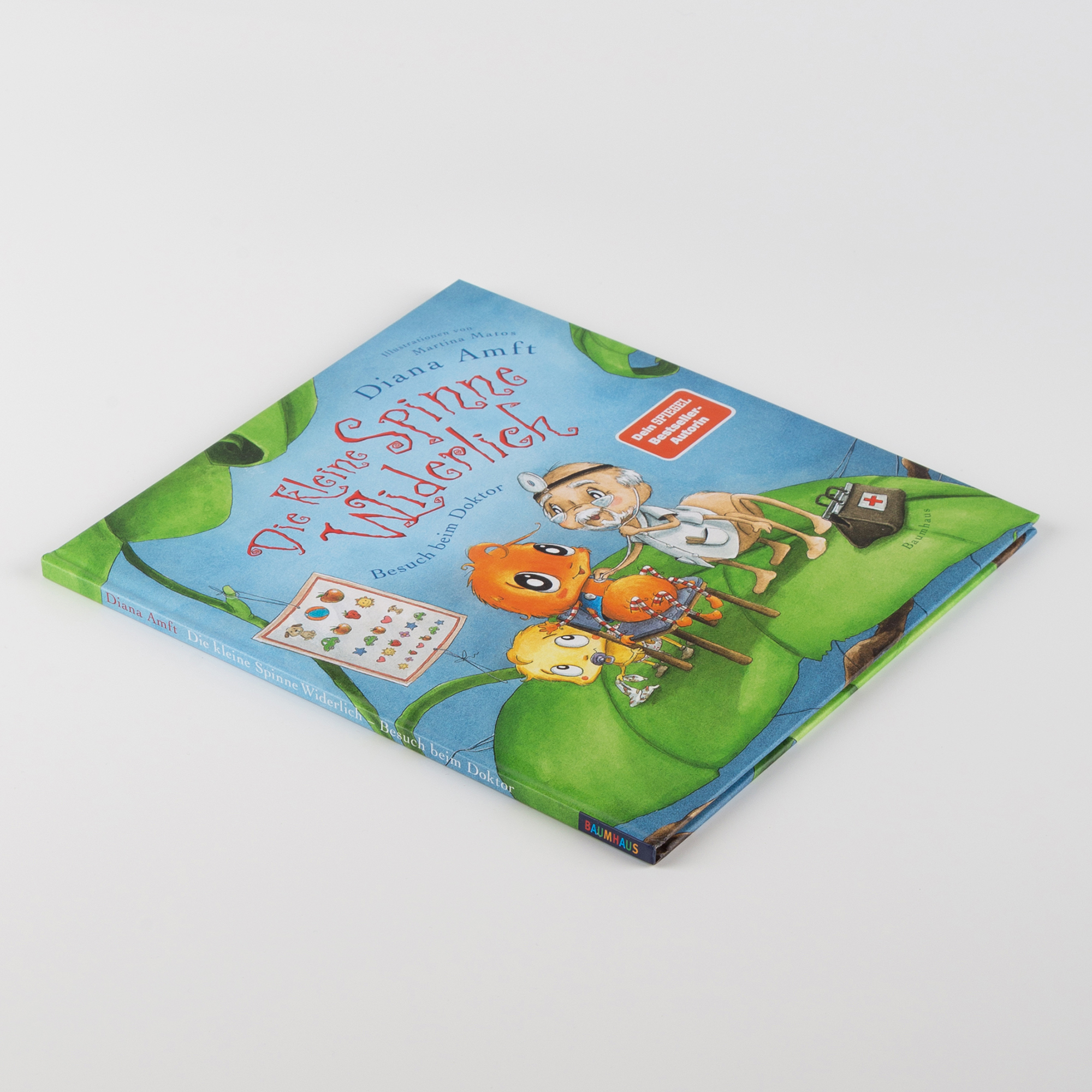 Kinderbuch Besuch beim Doktor - Die kleine Spinne Widerlich Kinderbuch Besuch beim Doktor - Die kleine Spinne Widerlich