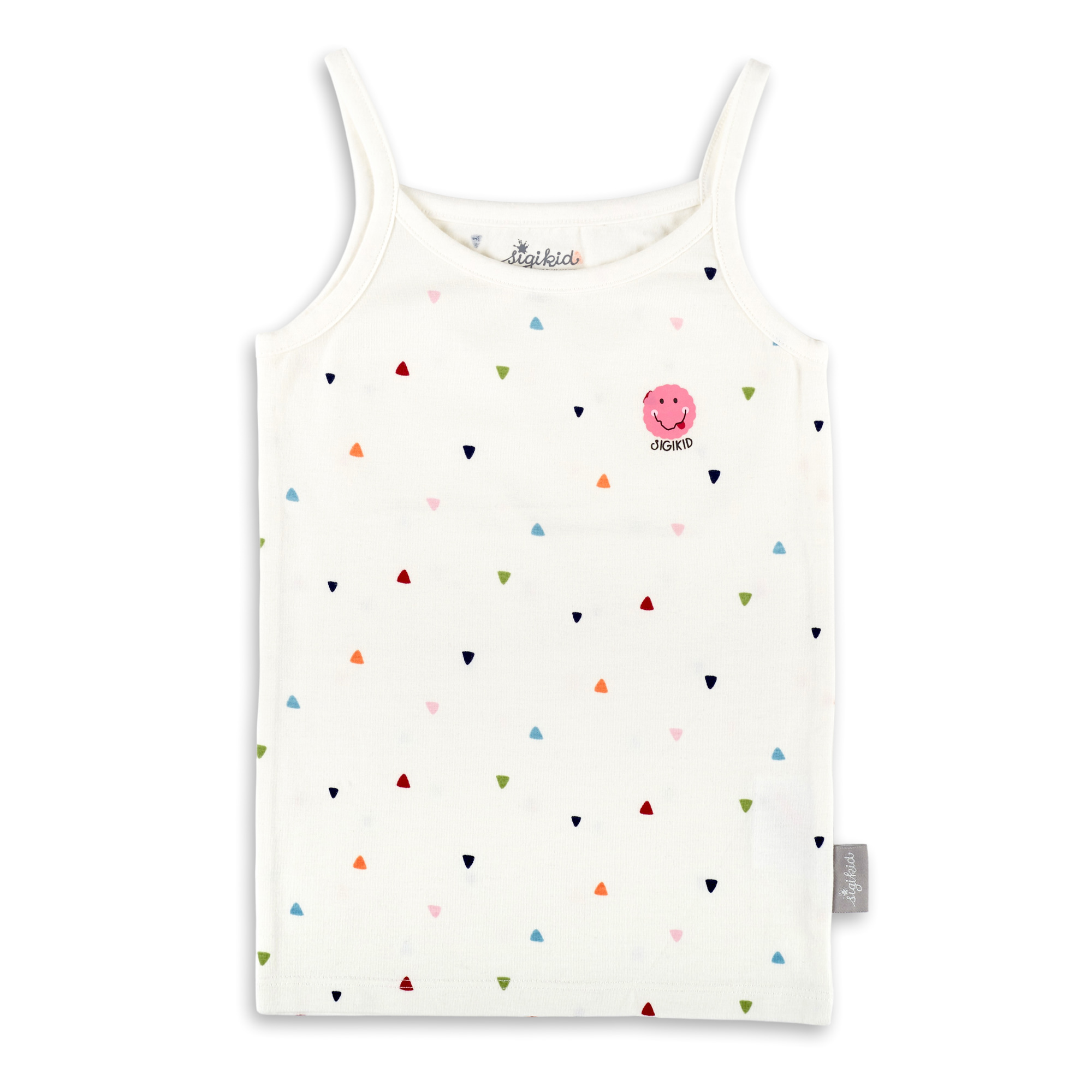 Girls' undershirt cami top Smiley