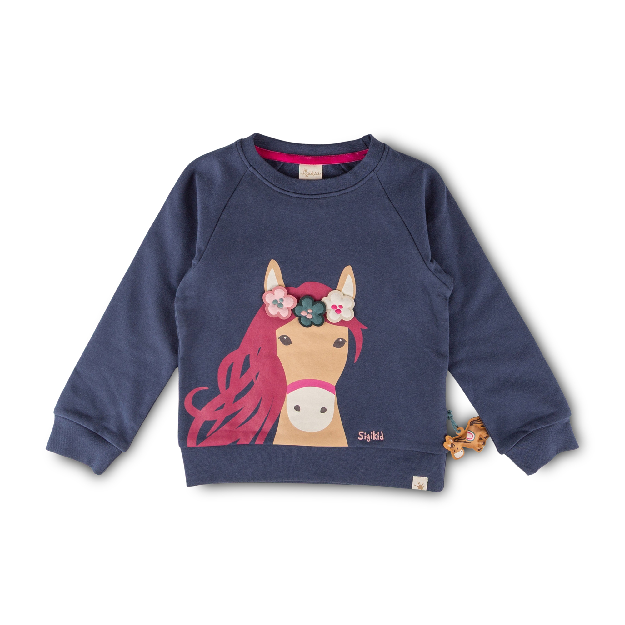Kinder Sweatshirt Pony Love, dunkelblau Kinder Sweatshirt Pony Love, dunkelblau