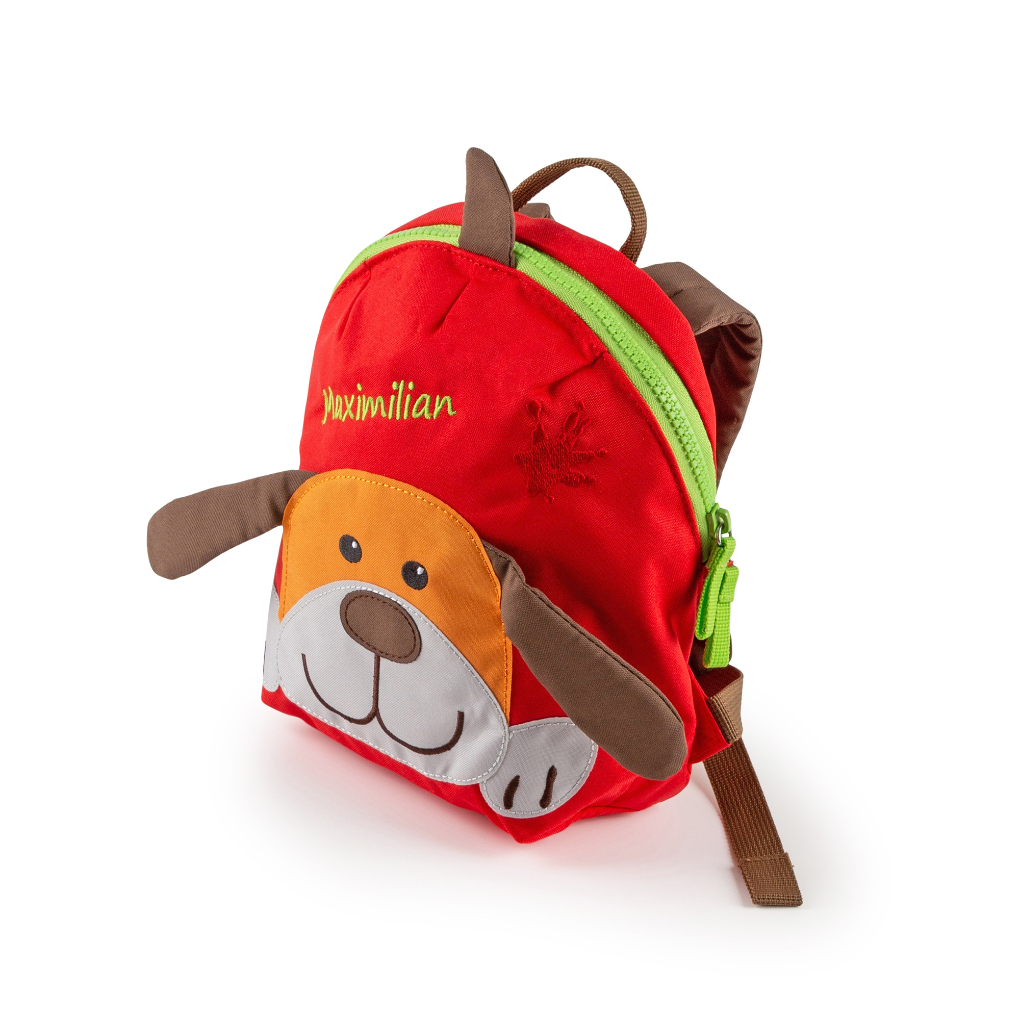 Kinder Namensrucksack Hund