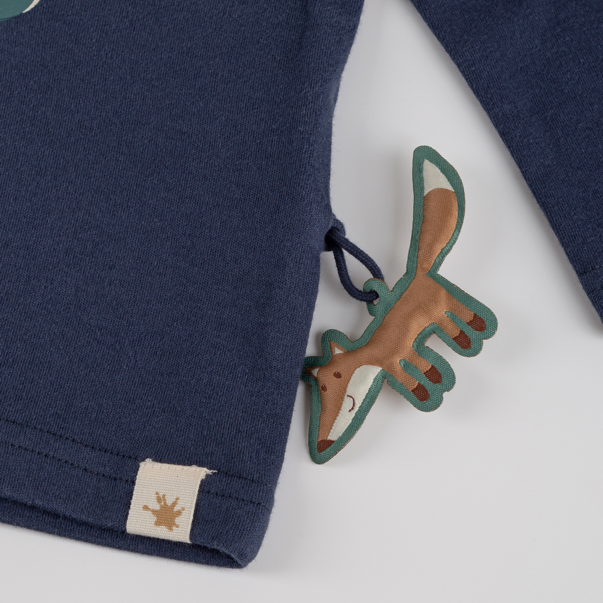 Children's long sleeve Tee Wild Fox, dark blue