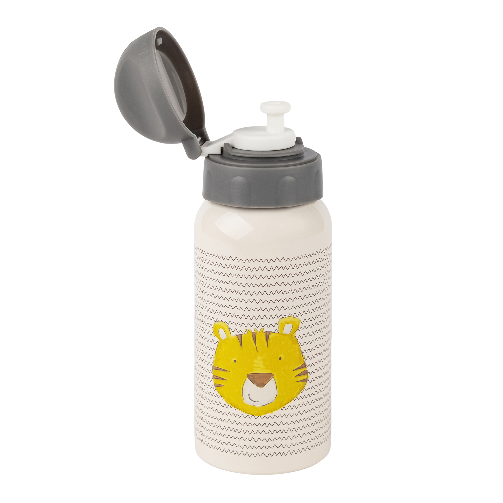 Kinder Set 400 ml Edelstahl-Trinkflasche und Brotbox, Hase Kinder Set 400 ml Edelstahl-Trinkflasche und Brotbox, Hase