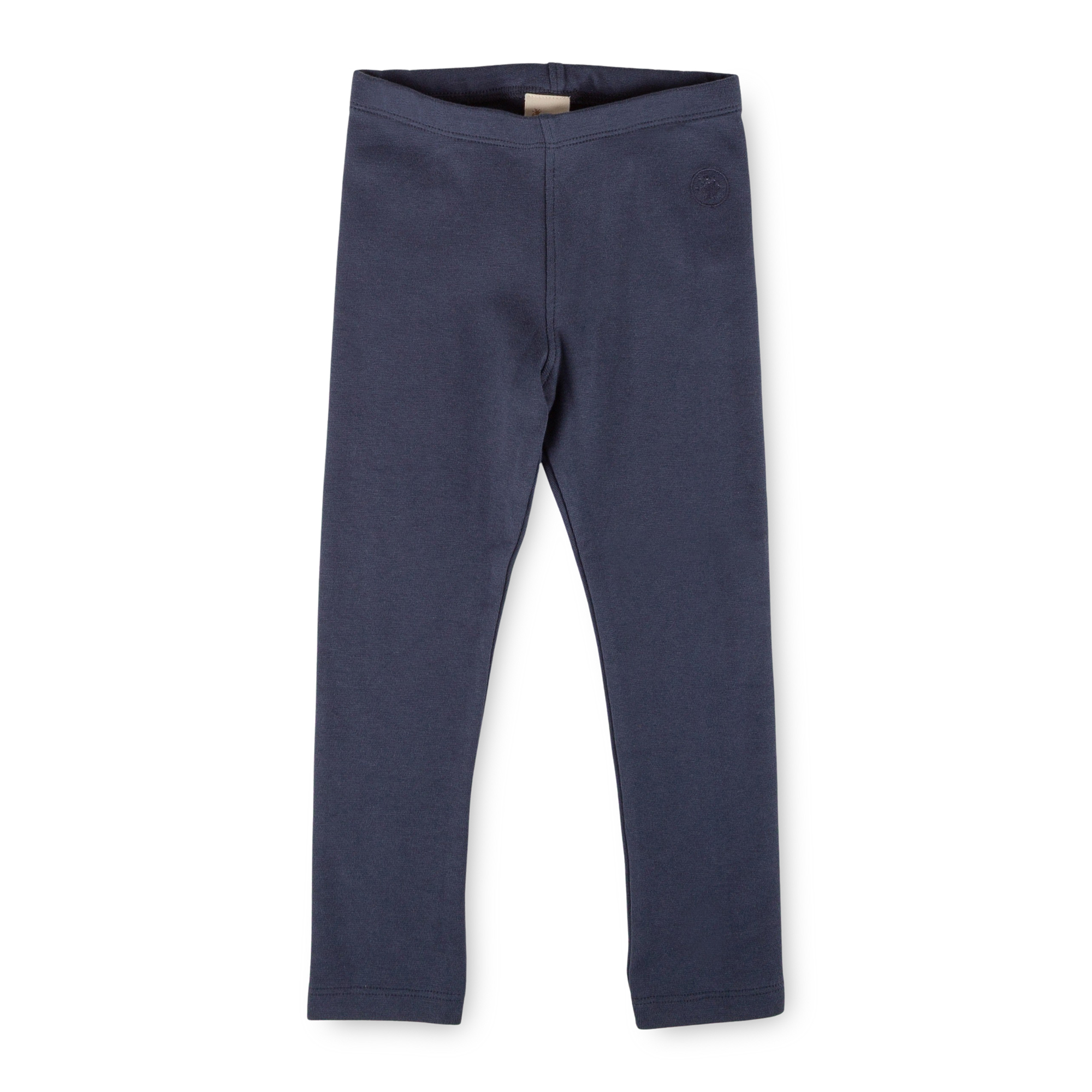 Kinder Rippstrick Leggings Magic Owl, dunkelblau Kinder Rippstrick Leggings Magic Owl, dunkelblau