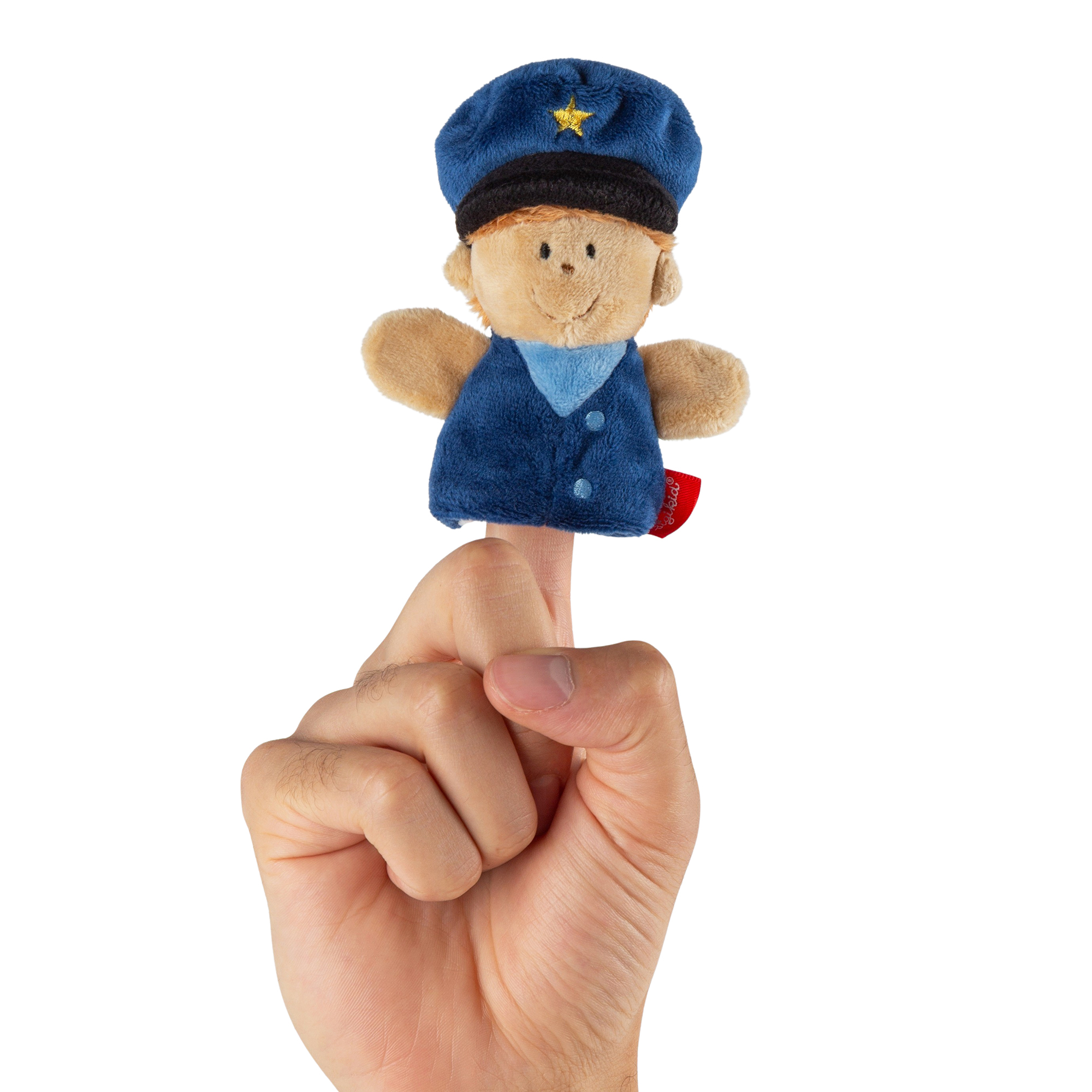 Fingerpuppe Polizist Fingerpuppe Polizist