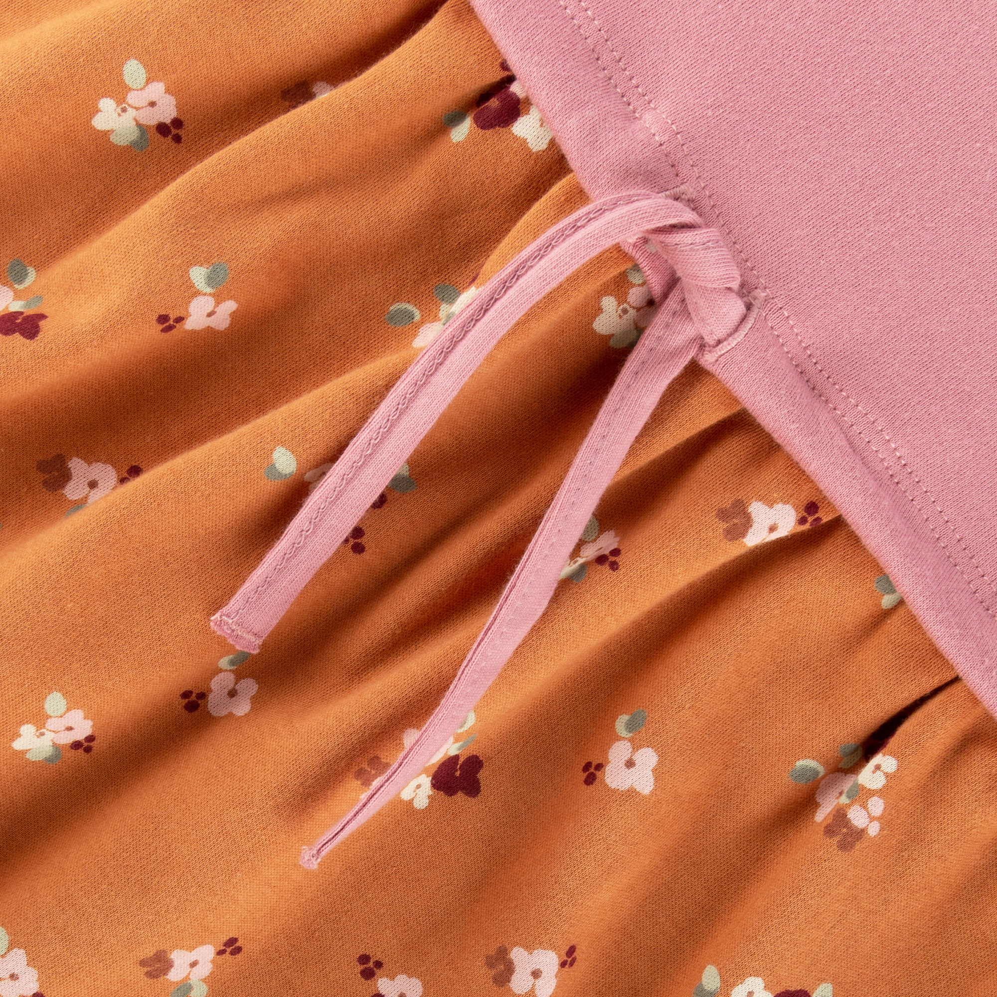Kinder Kleid mit Blümchen Print, Oberteil rosa Kinder Kleid mit Blümchen Print, Oberteil rosa