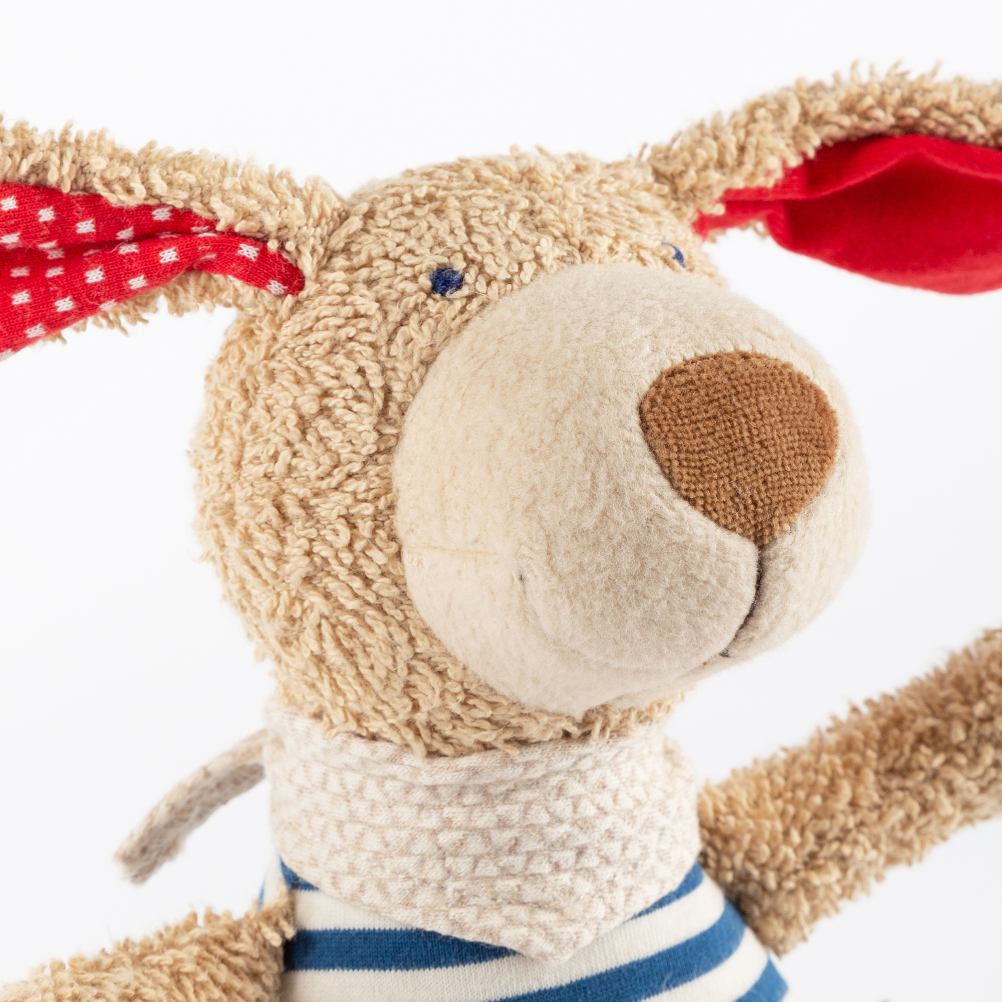 Musical soft toy dog, organic Musical soft toy dog, organic