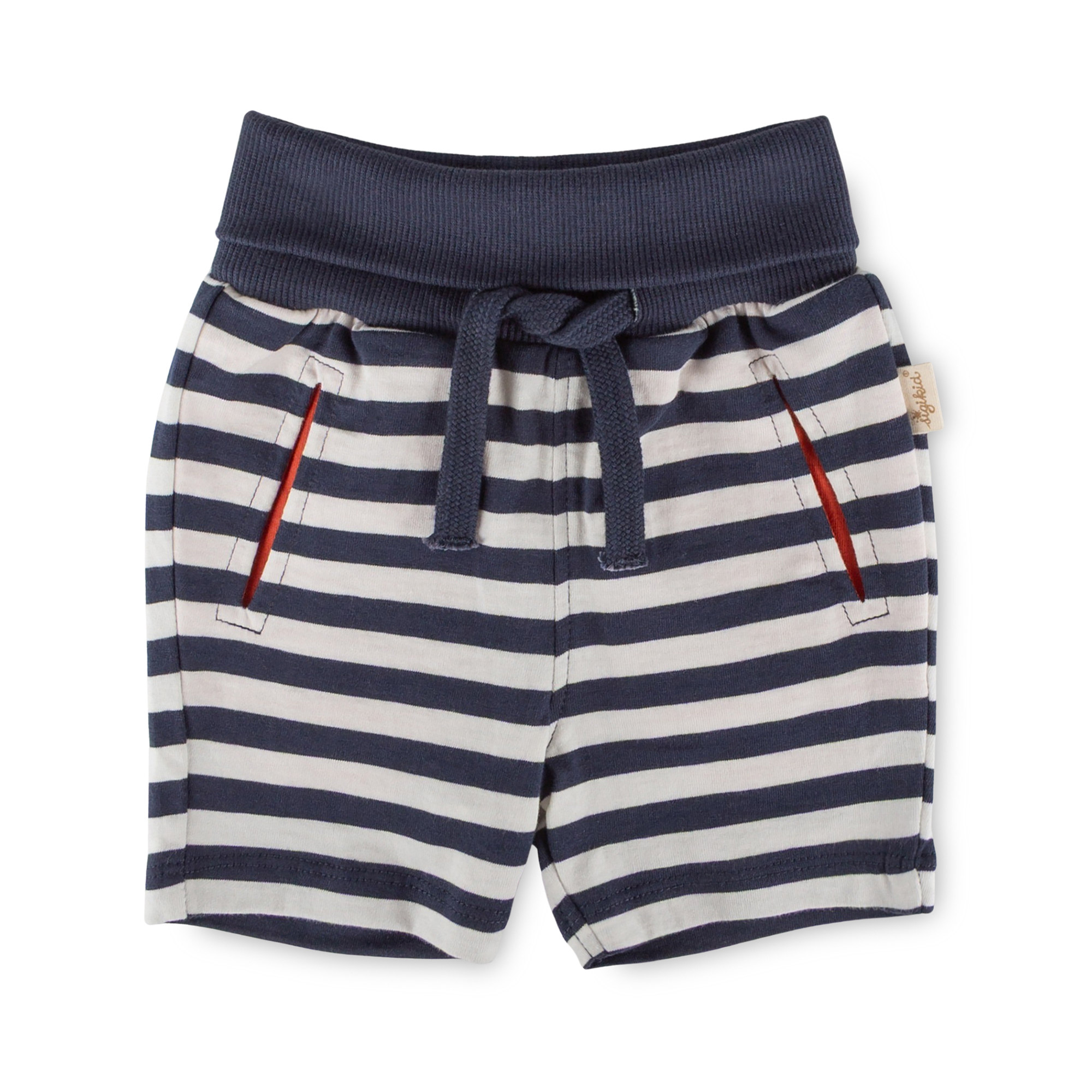 Jersey Babyshorts gestreift, Happy Holidays