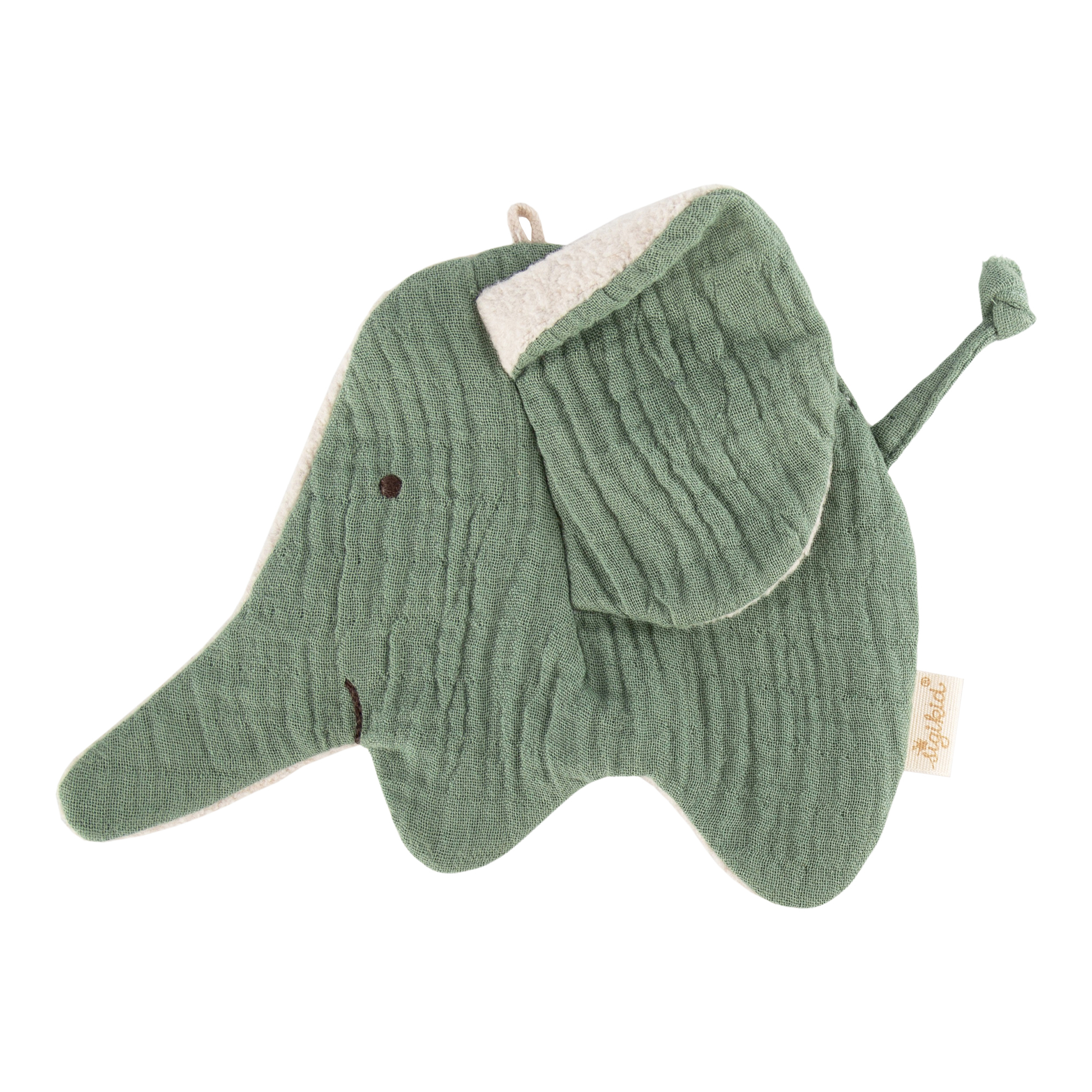 Baby Musselin Knister Schnuffeltuch Elefant Baby Musselin Knister Schnuffeltuch Elefant