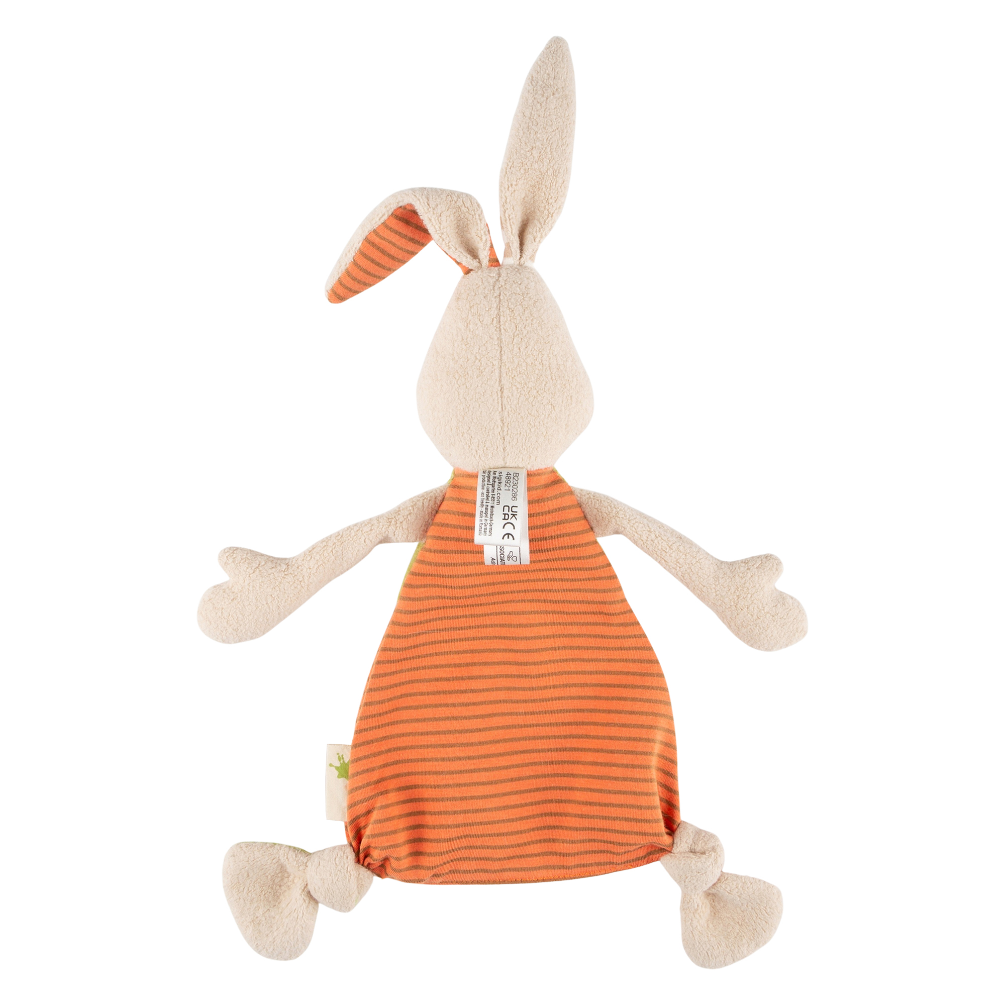 Schnuffeltuch Organic GREEN Hase