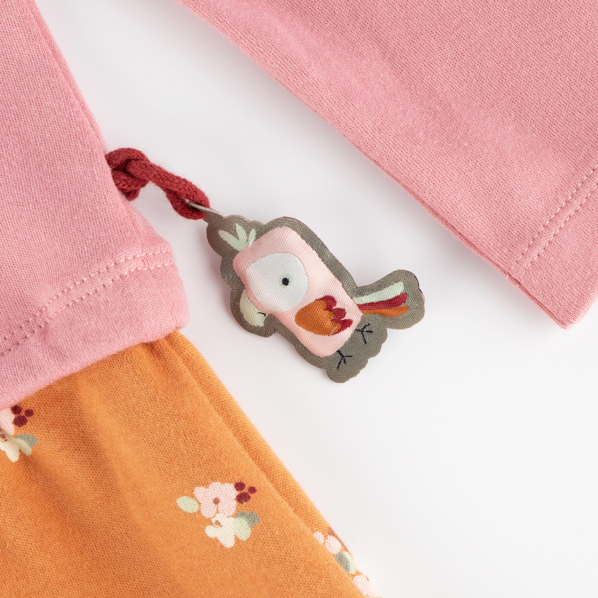 Kinder Kleid mit Blümchen Print, Oberteil rosa Kinder Kleid mit Blümchen Print, Oberteil rosa