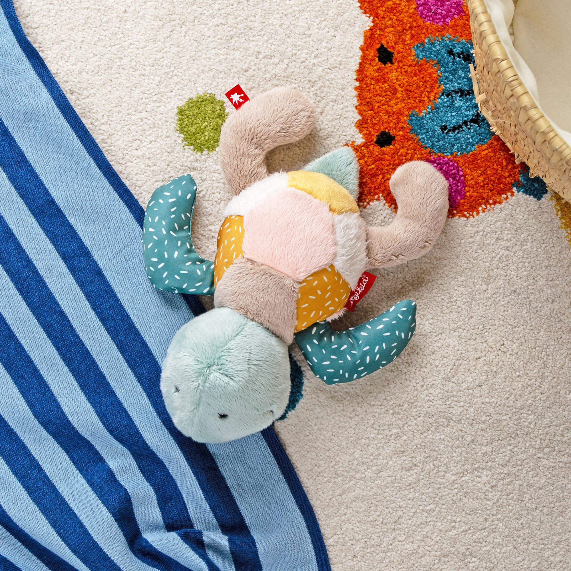 Kuscheltier Schildkröte, Patchwork Sweety Kuscheltier Schildkröte, Patchwork Sweety