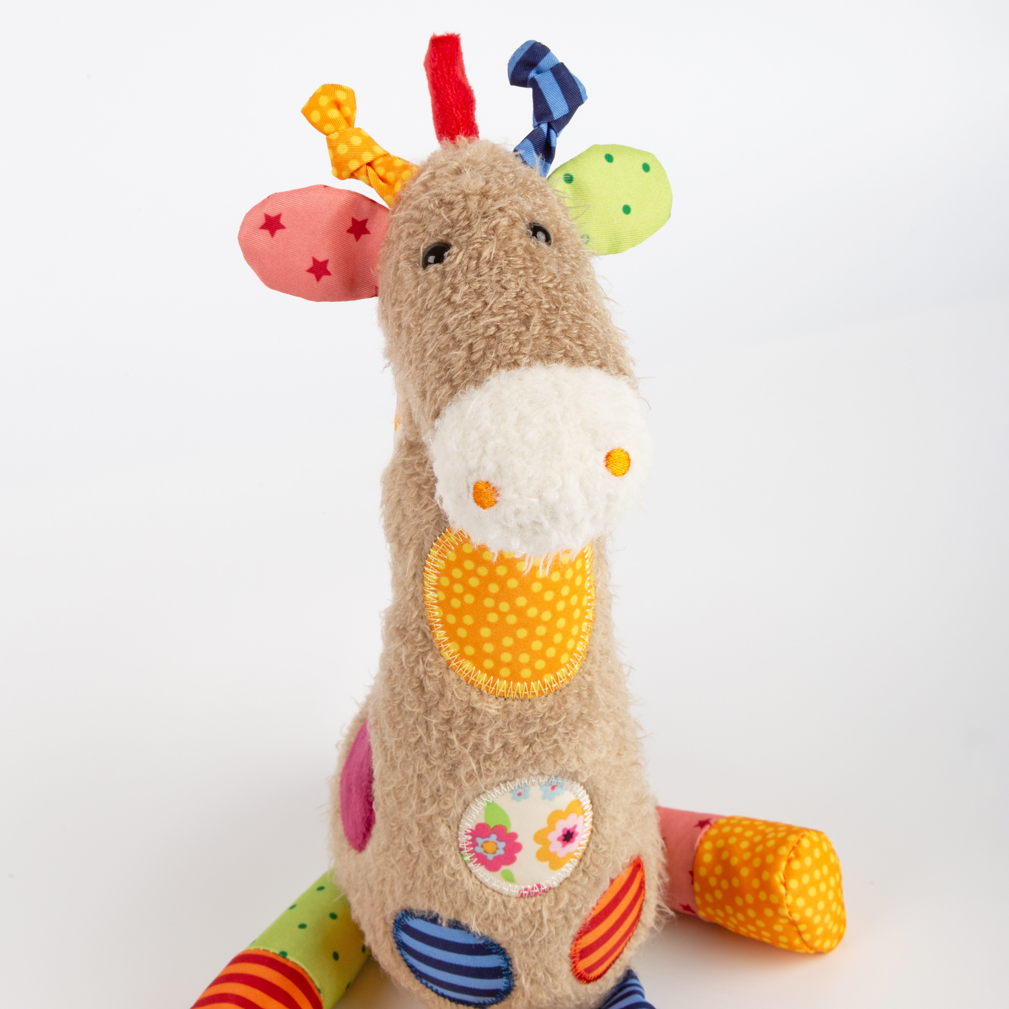Soft toy giraffe, Patchwork Sweety