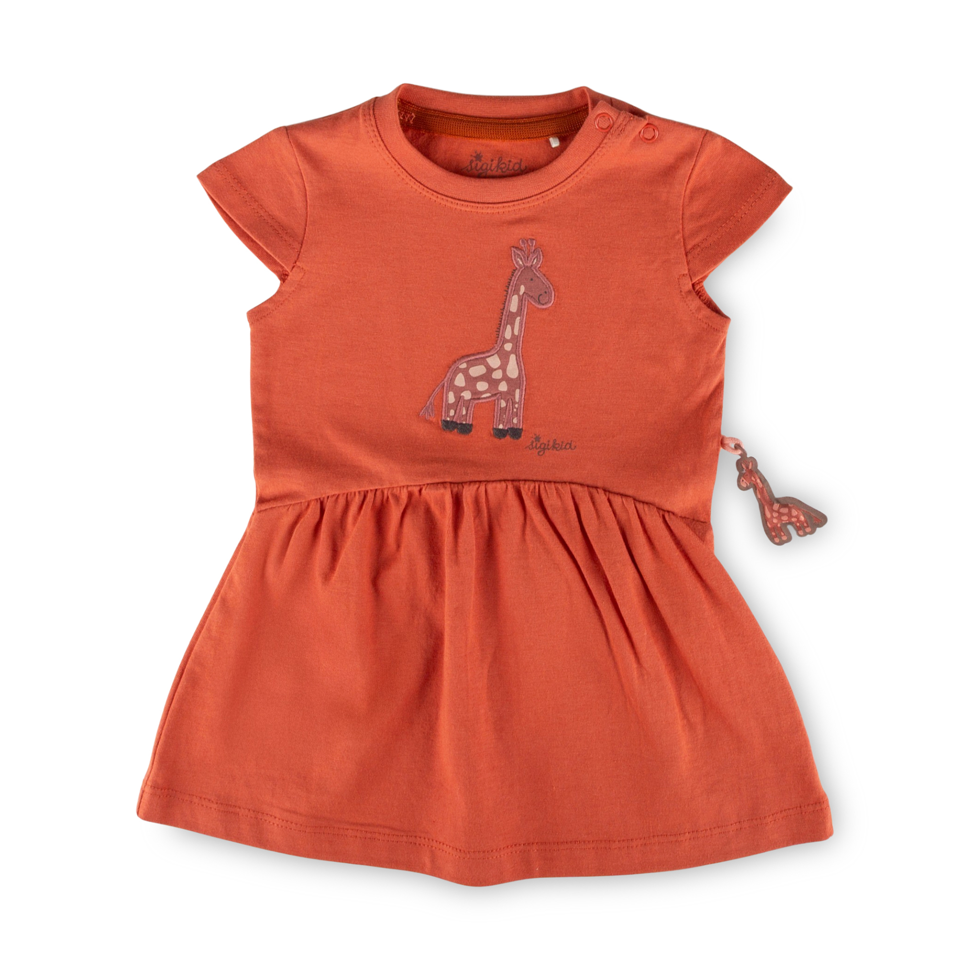 Baby Kleid Giraffe, orange