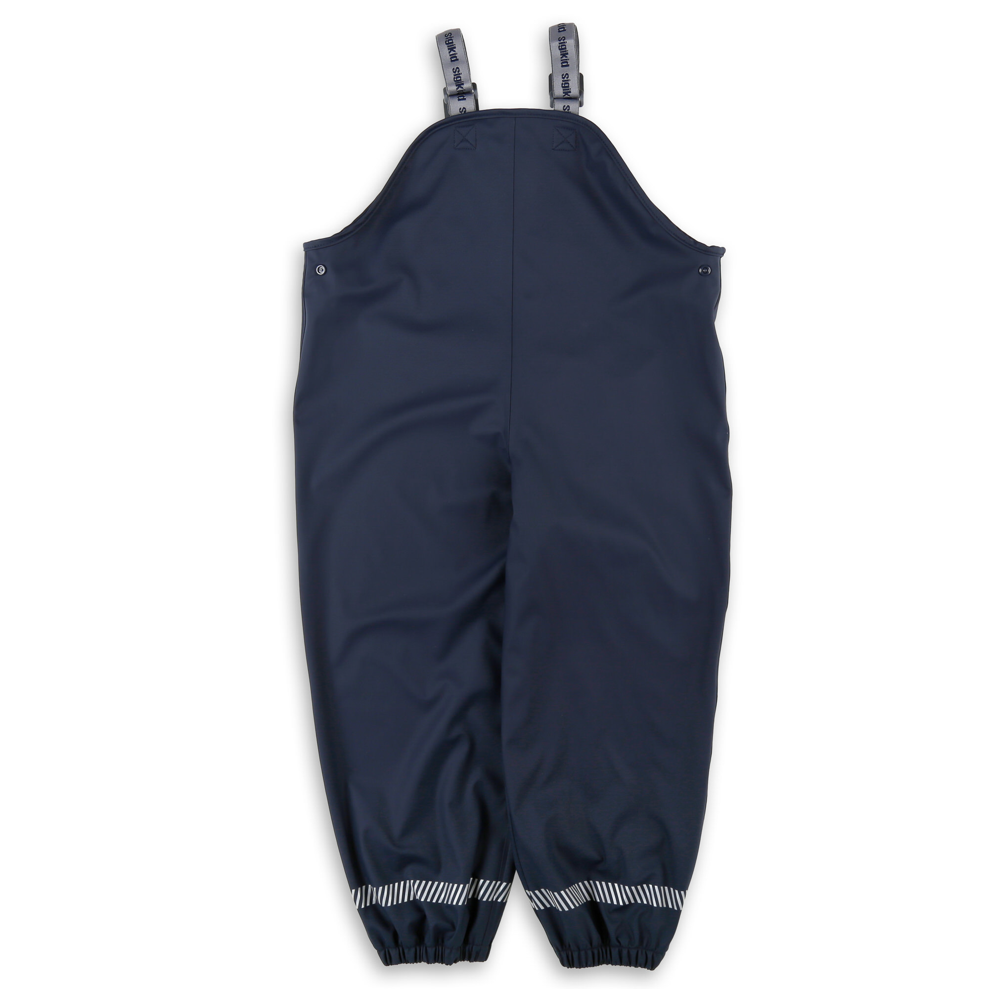 Dunkelblaue Regenhose