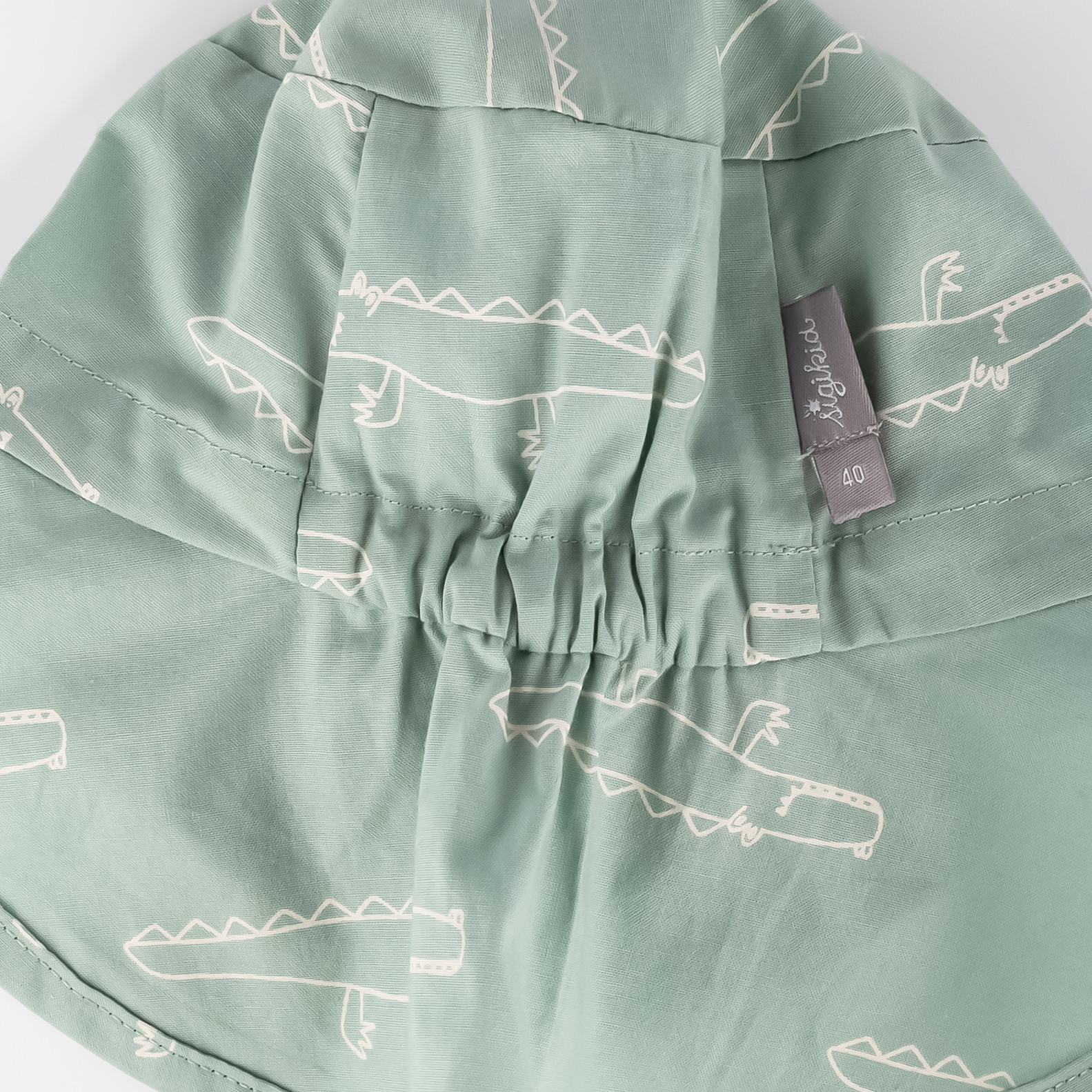 Baby Sonnenhut Krokodil mit Nackenschutz Baby Sonnenhut Krokodil mit Nackenschutz