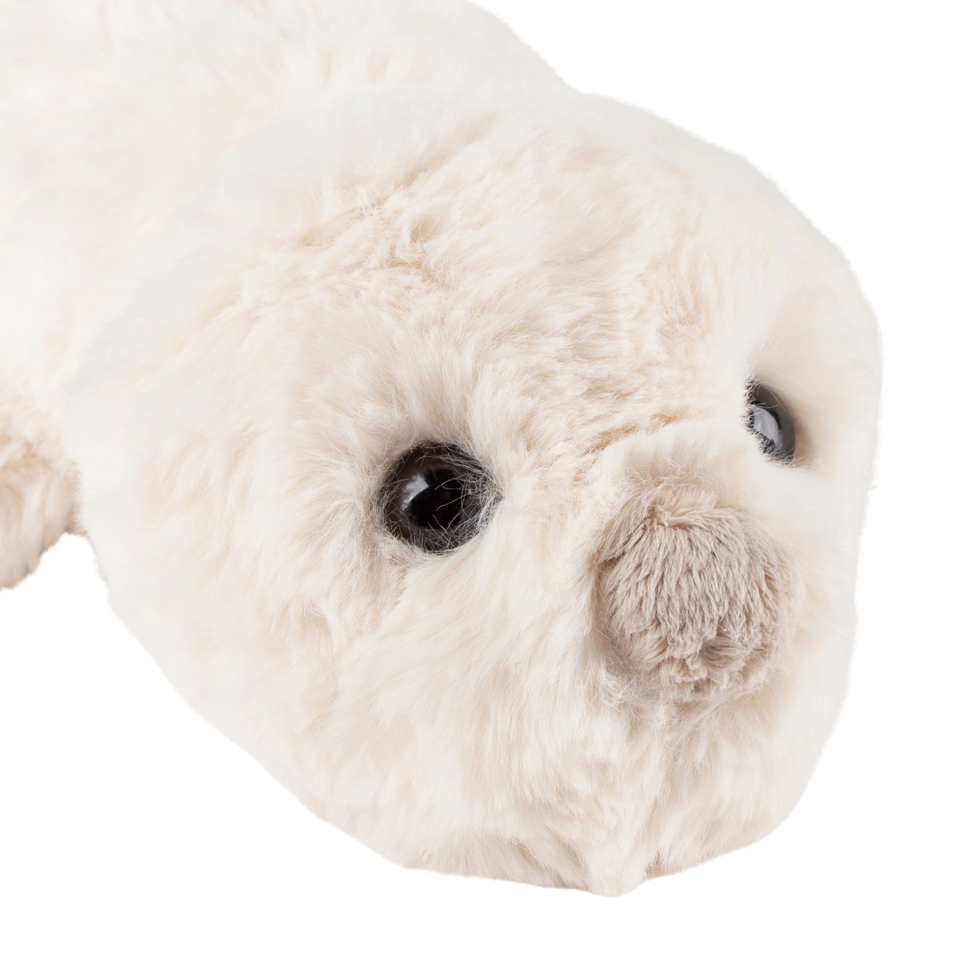 Kuscheltier Robbe weiß, Flauscherie Kuscheltier Robbe weiß, Flauscherie