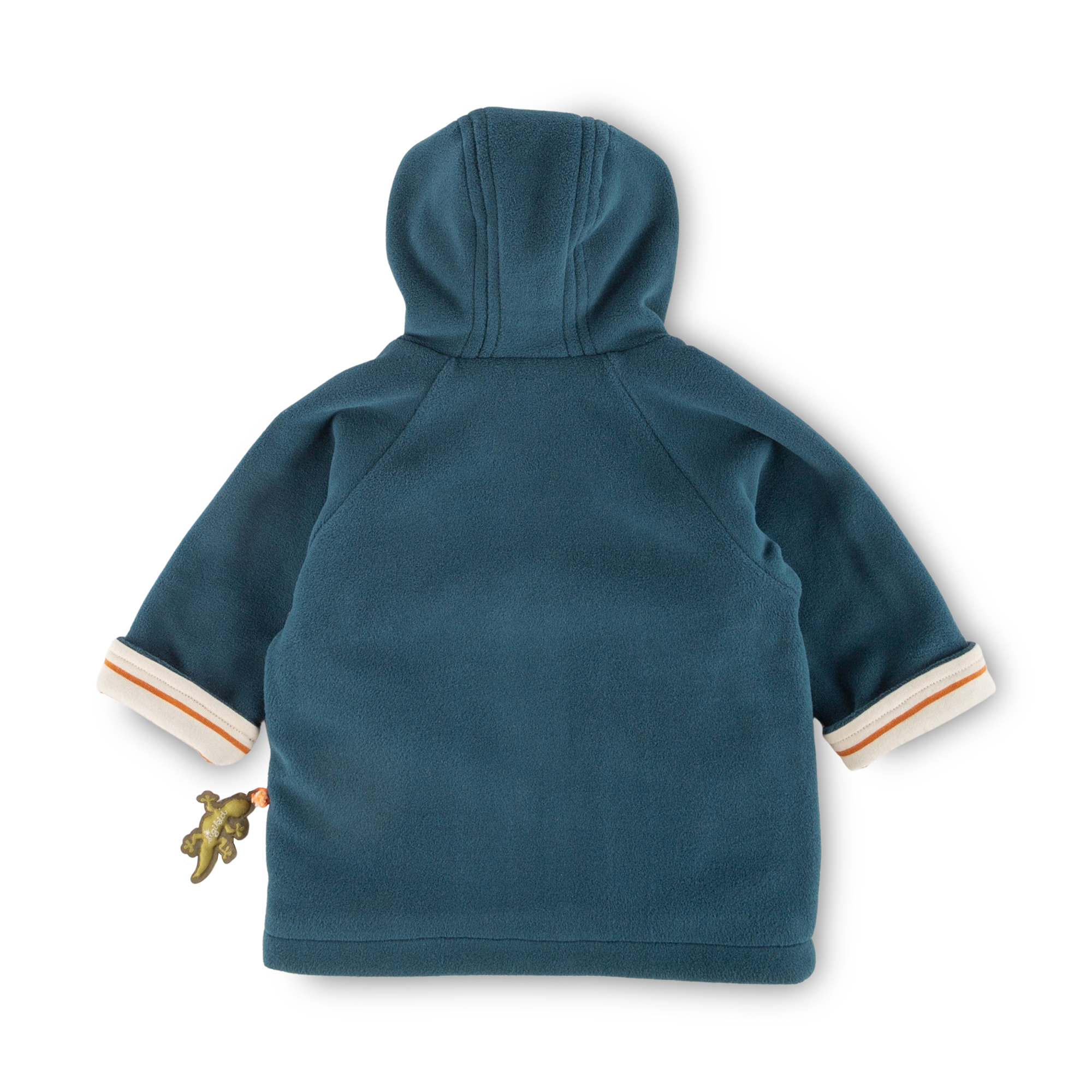 Baby Fleecejacke mit Kapuze, gefüttert, Jungle