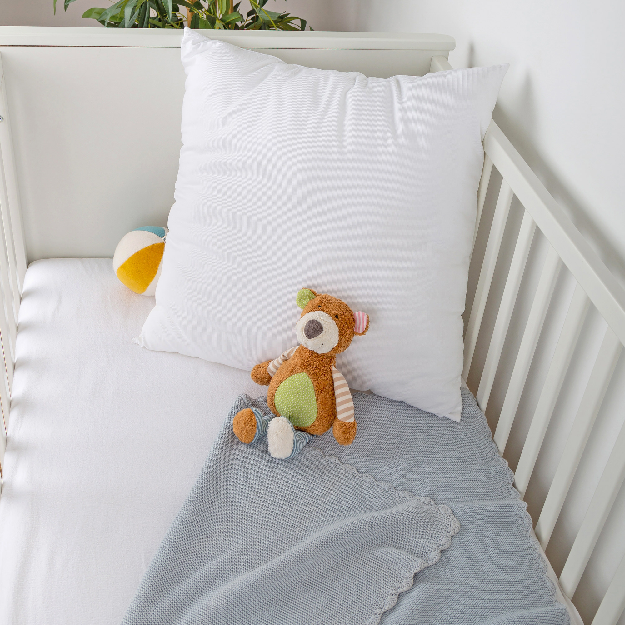 Plush toy patchwork bear, organic Green Plush toy patchwork bear, organic Green