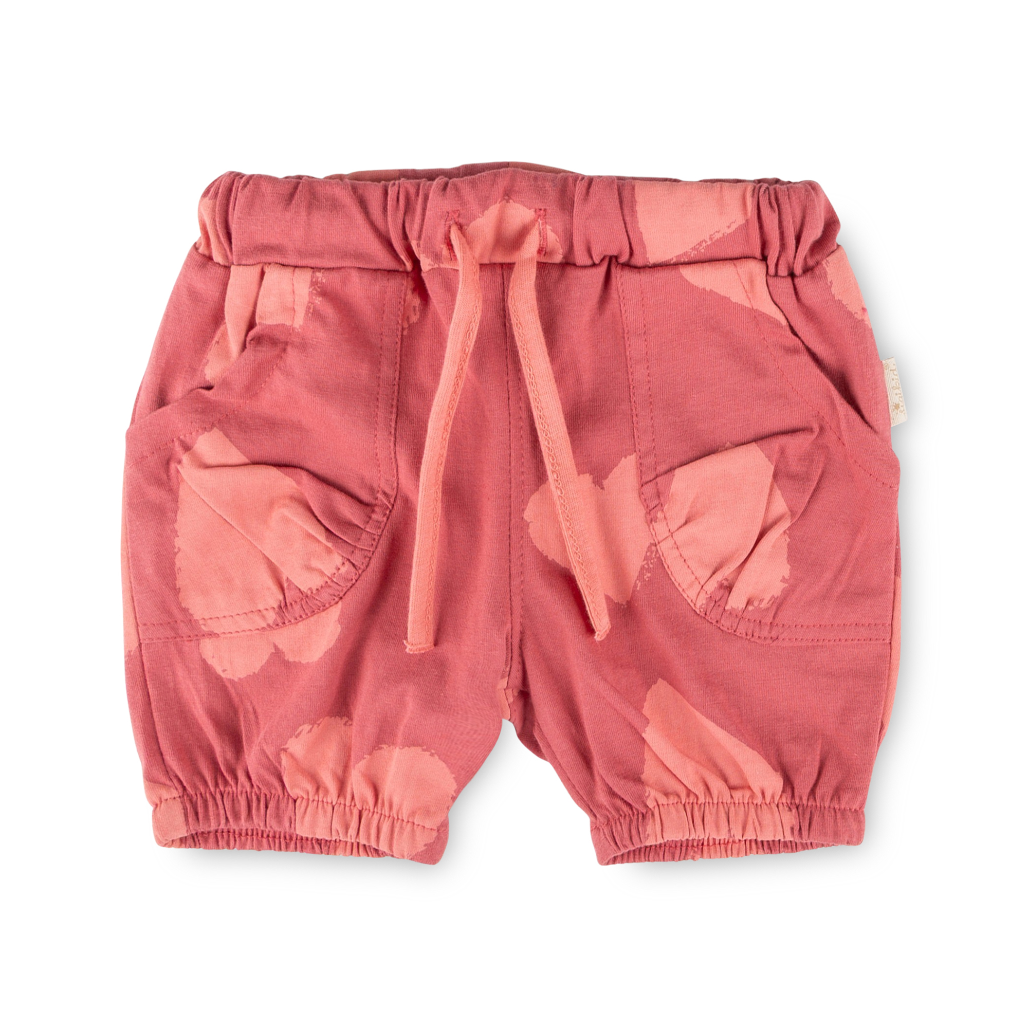 Baby Shorts mit Herzchen Print, rosarot