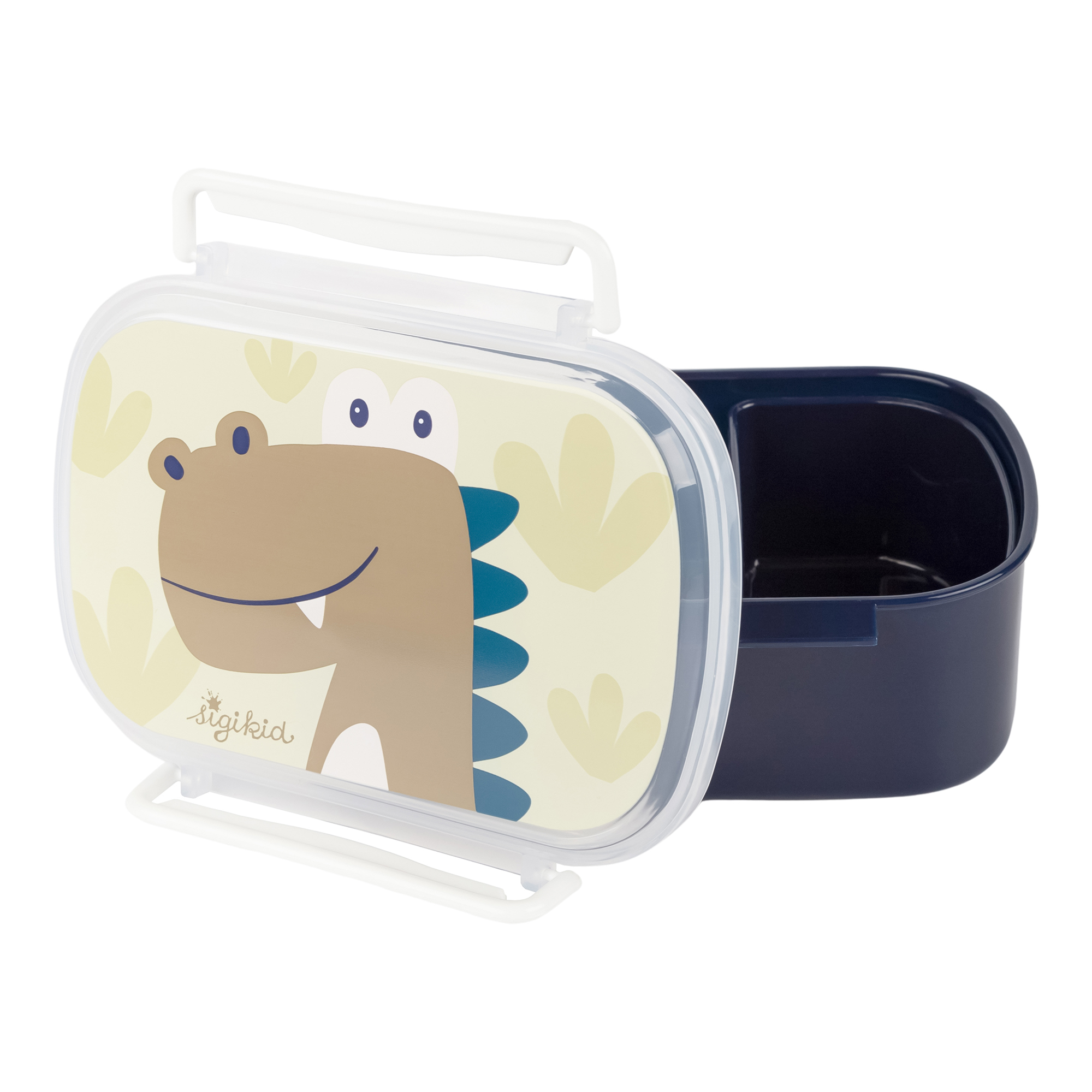 Children's stainless steel bottle 400 ml & lunch box dino