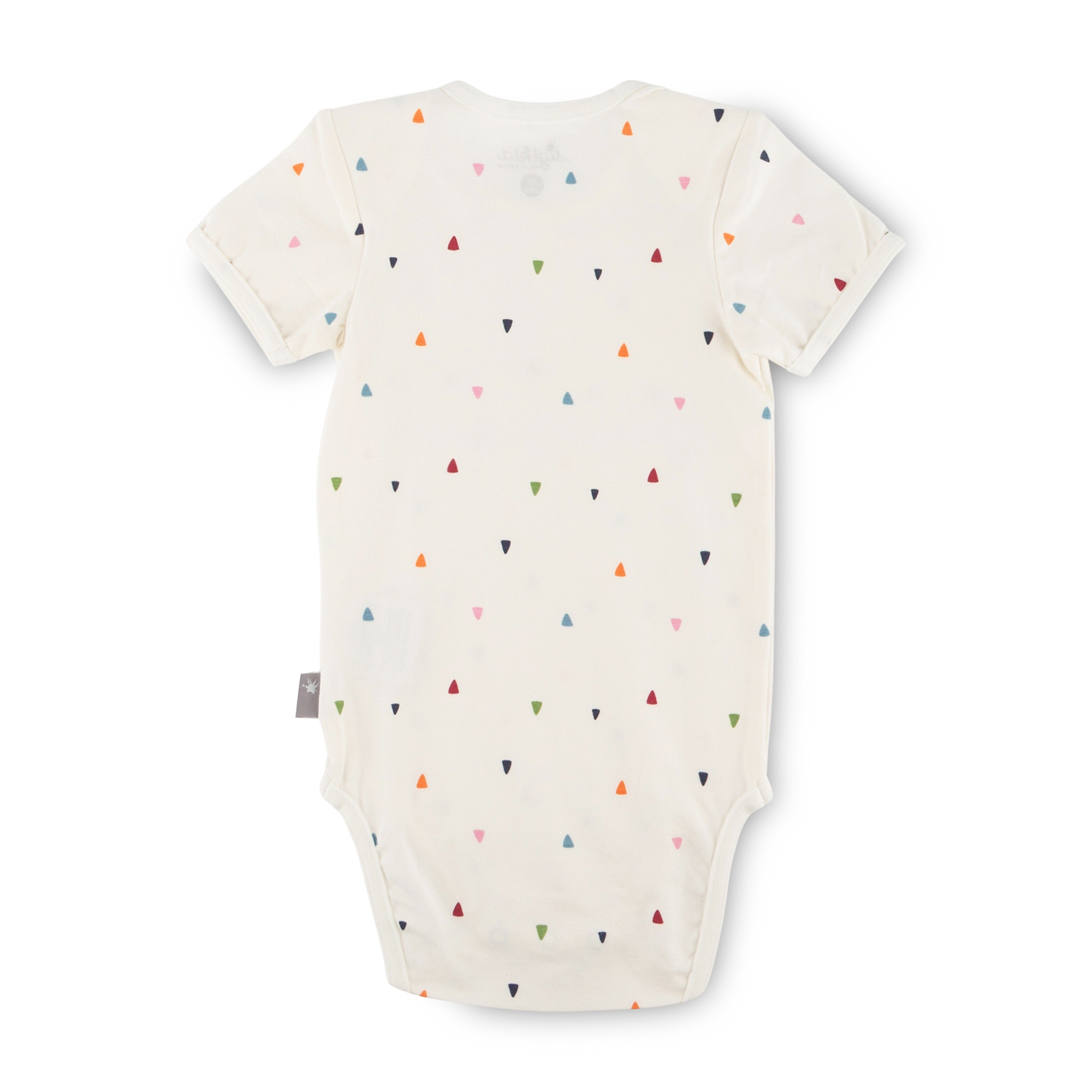 Kurzarm Baby Body, bunt bedruckt Kurzarm Baby Body, bunt bedruckt