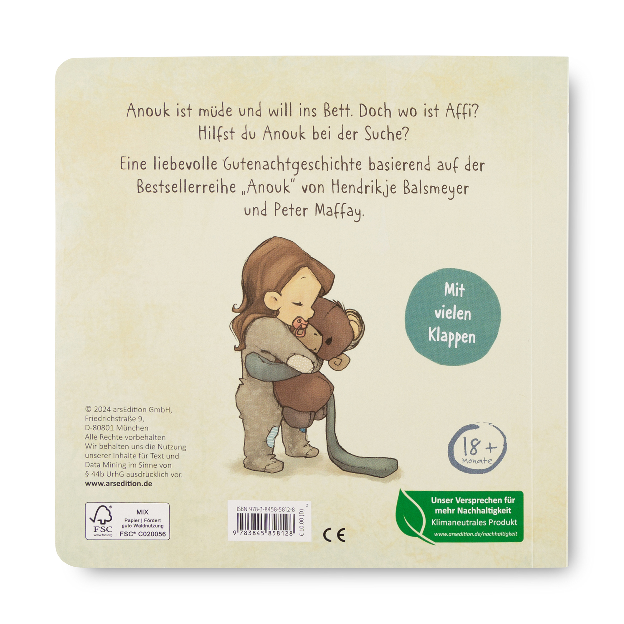 Bilderbuch Anouk, Wo ist mein Affi? Bilderbuch Anouk, Wo ist mein Affi?