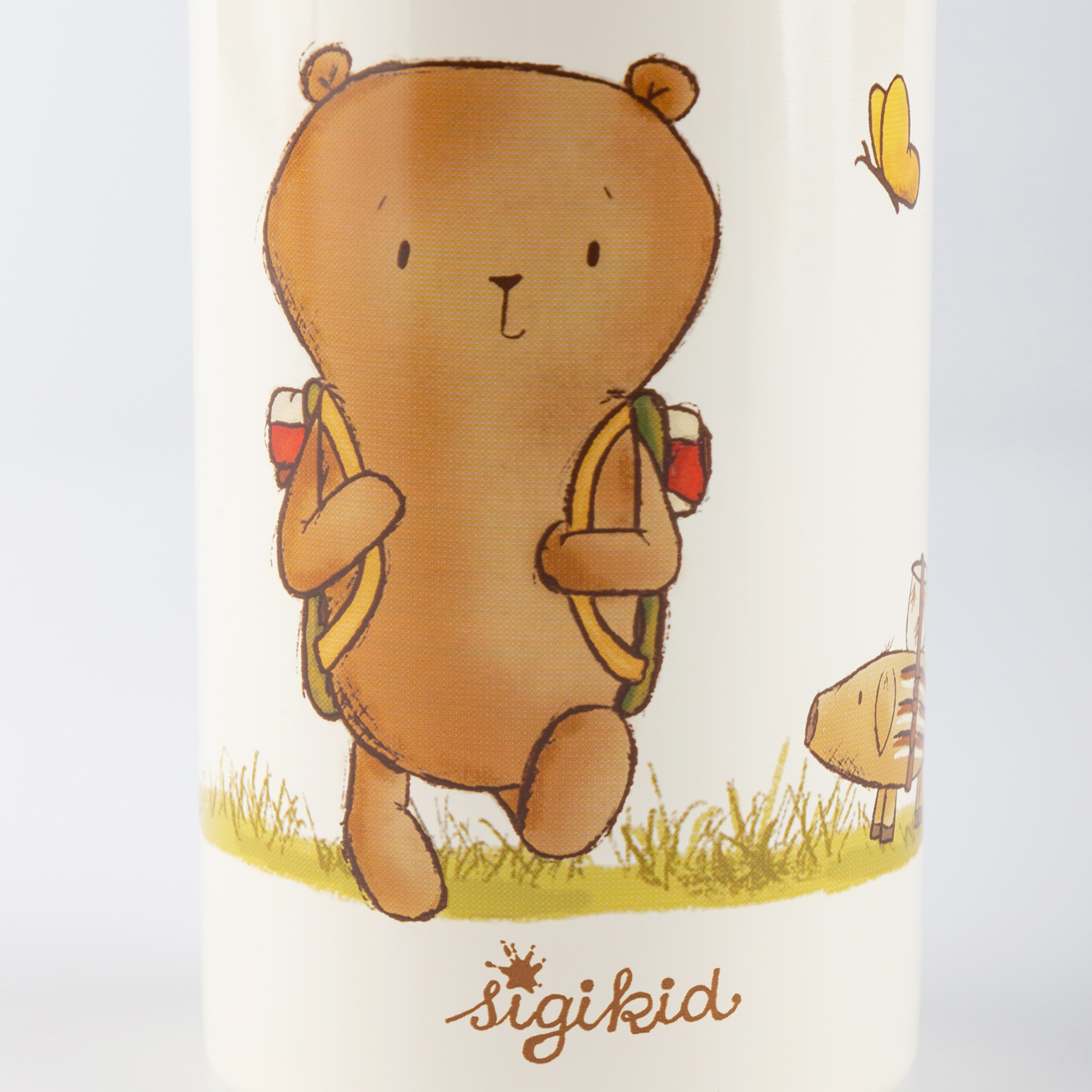 Kinder Edelstahl Trinkflasche Mister O'Lui, 400ml Kinder Edelstahl Trinkflasche Mister O'Lui, 400ml