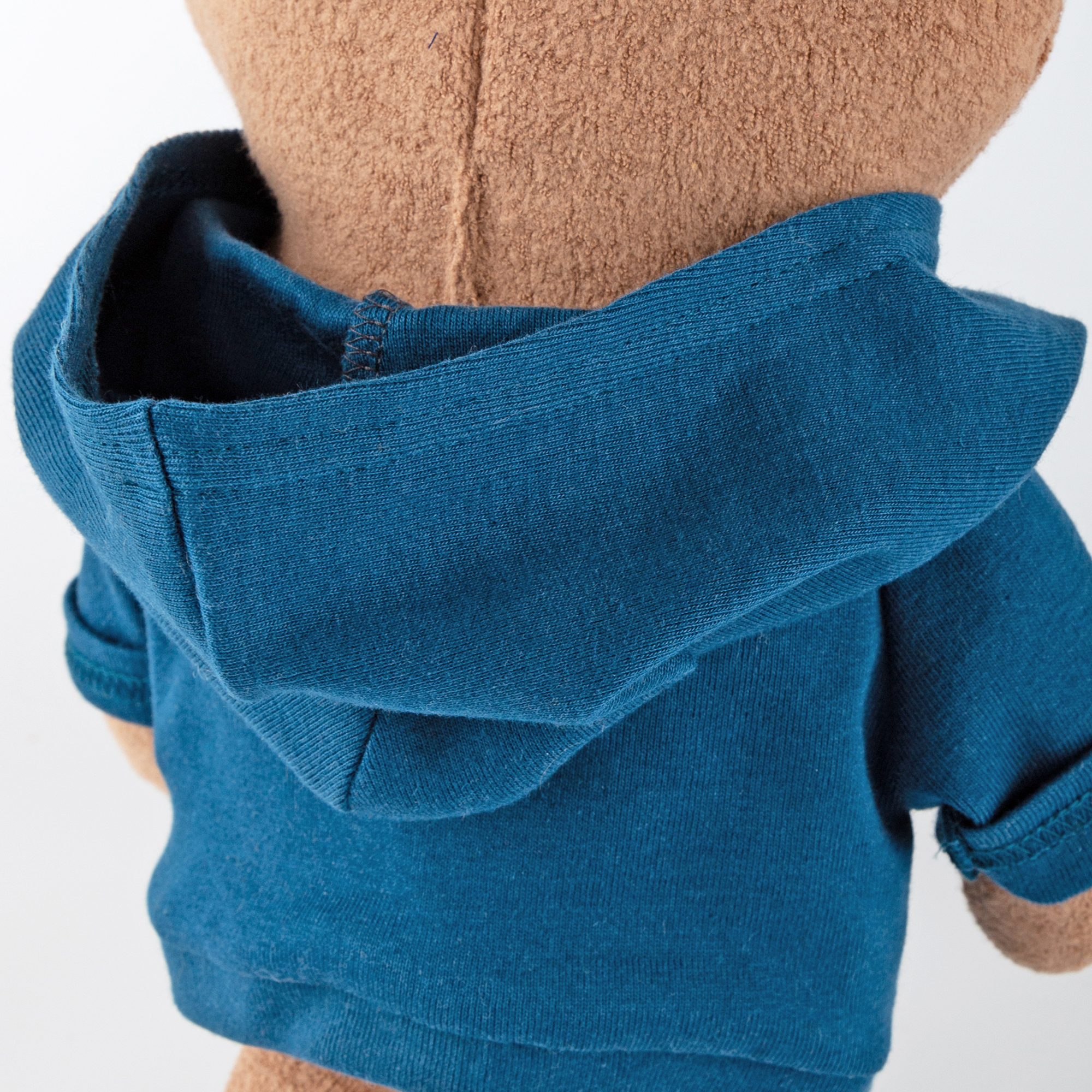 Kuschel Biberbär Mister O'Lui, blauer Hoody Kuschel Biberbär Mister O'Lui, blauer Hoody