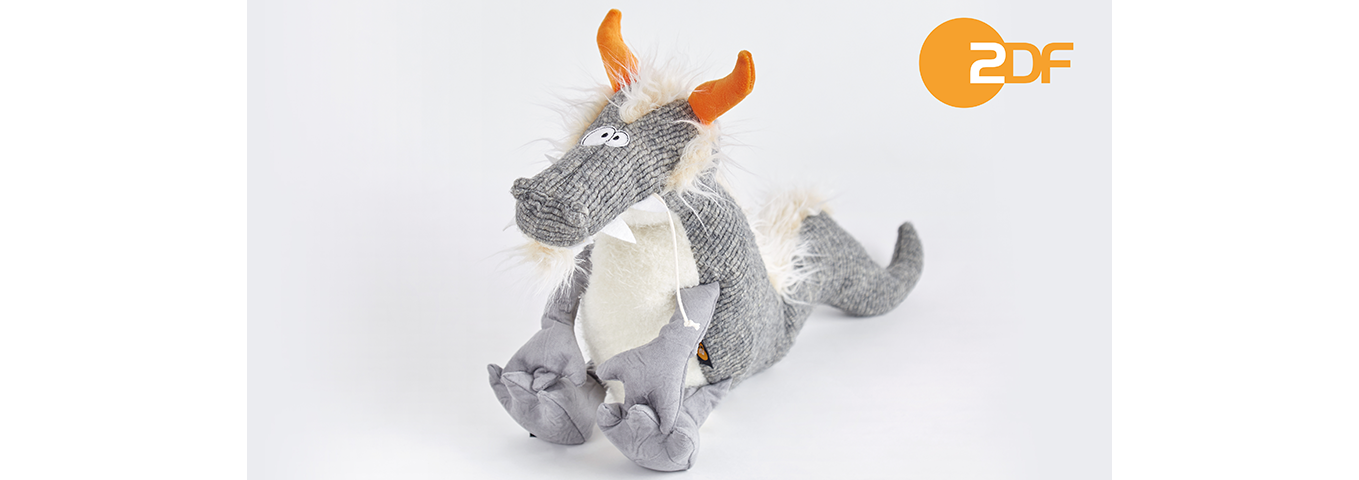 Ein kuscheliger Drache für die Olympischen Winterspiele 2022 im ZDF