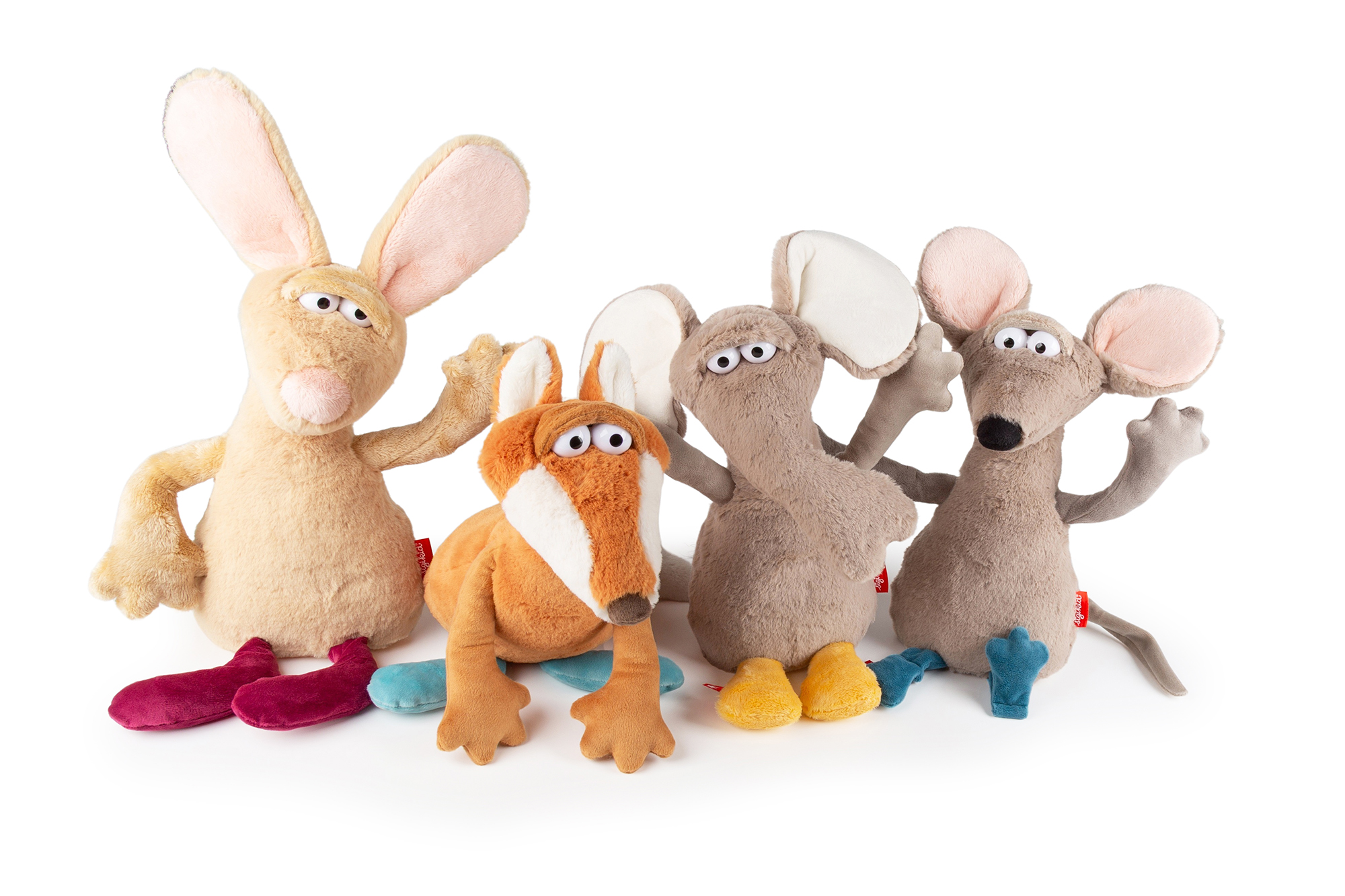 Formbares Plüschtier Fuchs, Kuschelformers