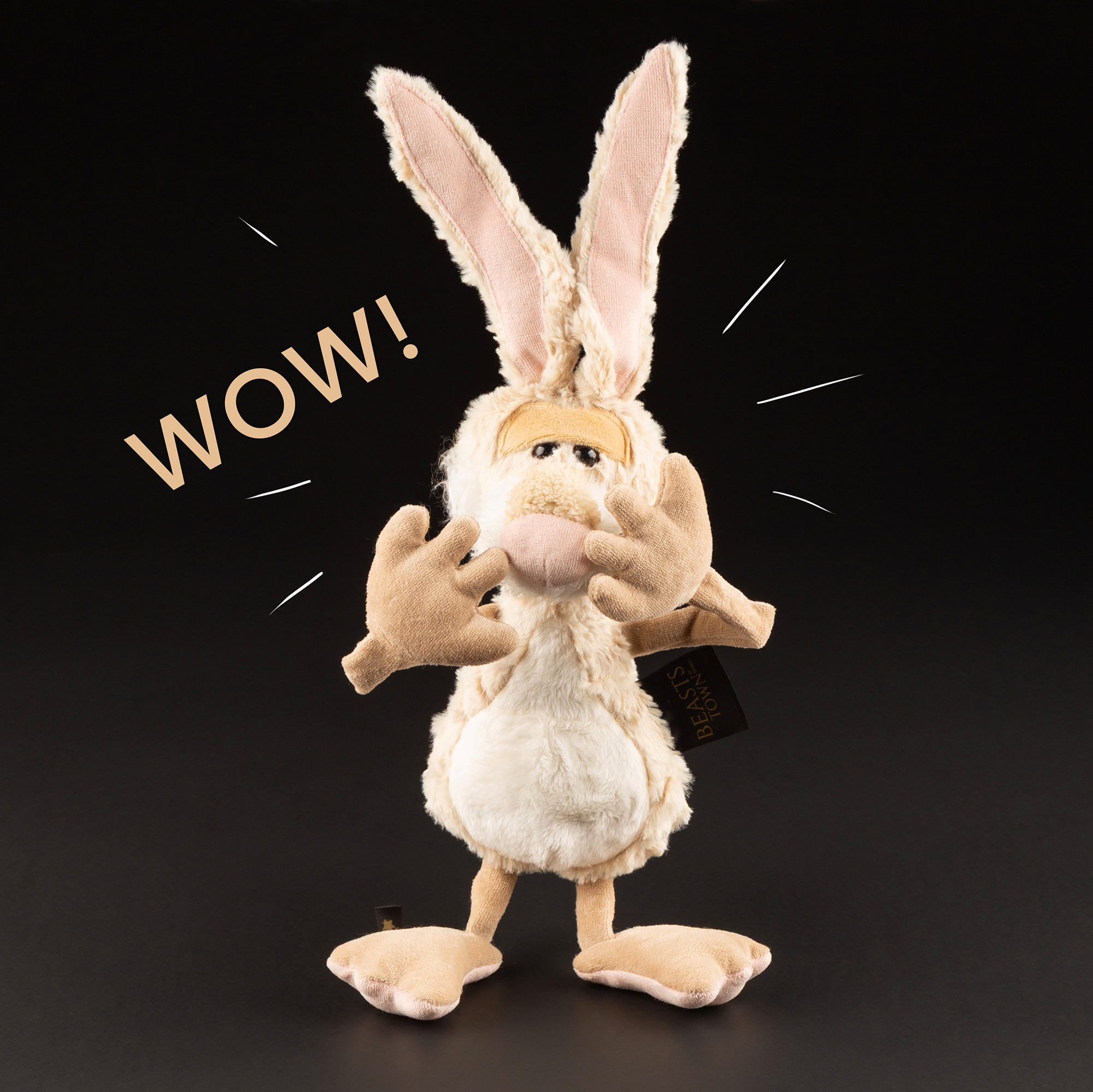 Cuddle rabbit "Lazy Bunny", Beaststown