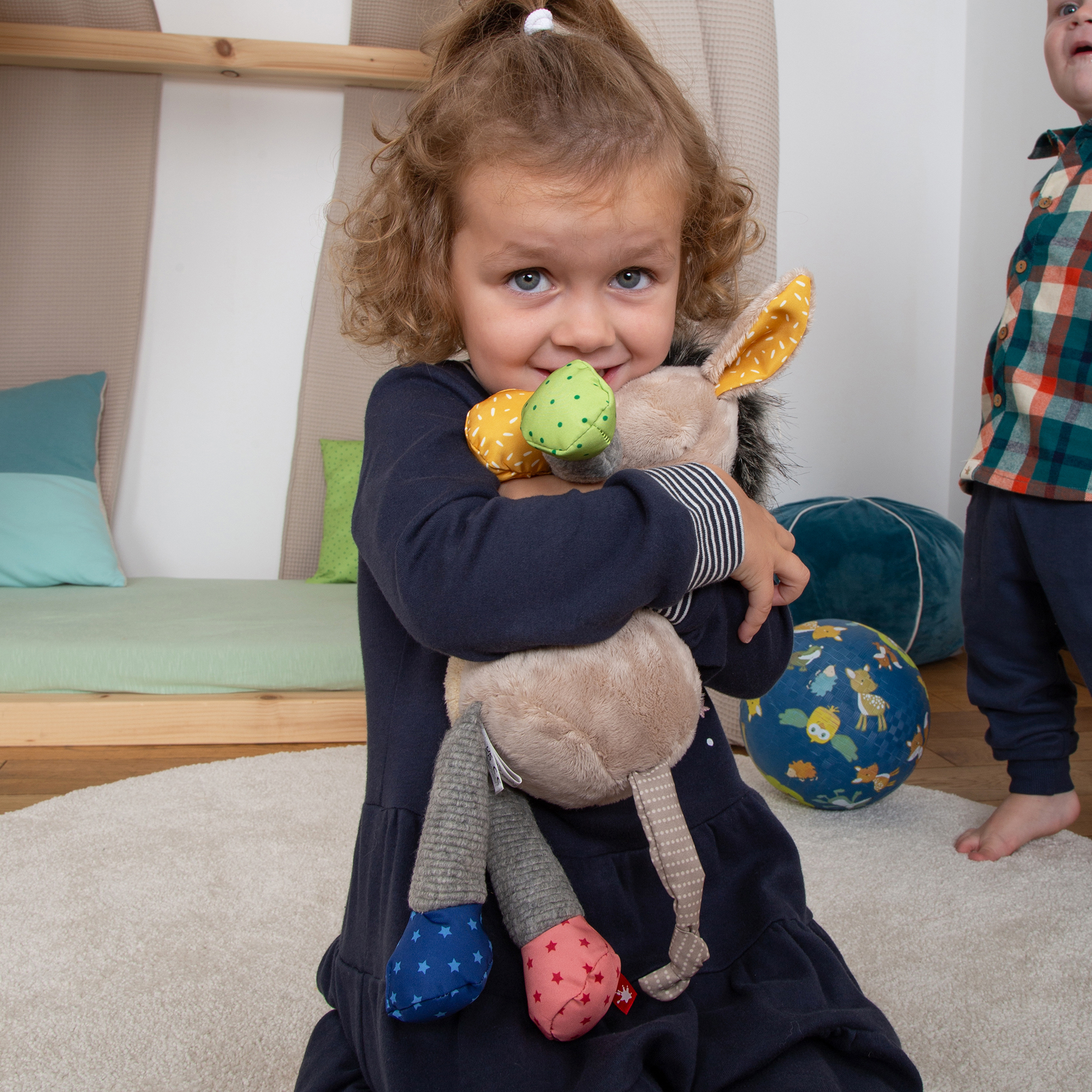 Kuscheltier Esel. Patchwork-Sweeties Kuscheltier Esel. Patchwork-Sweeties