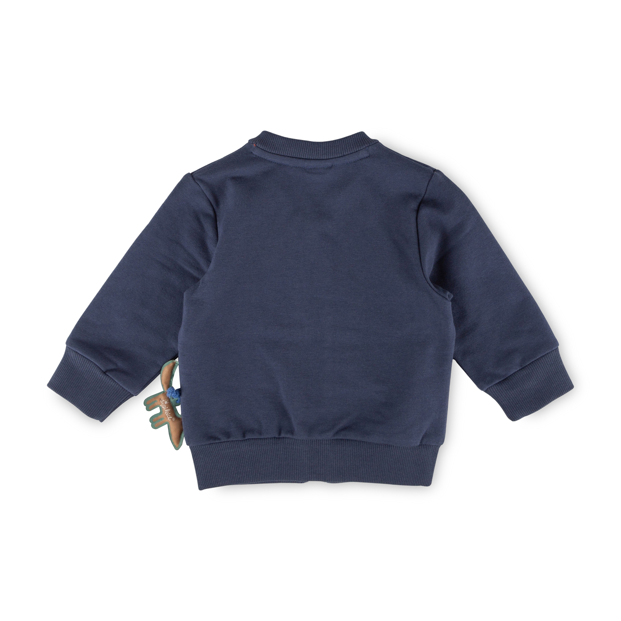 Baby college sweat jacket Wild Fox, dark blue