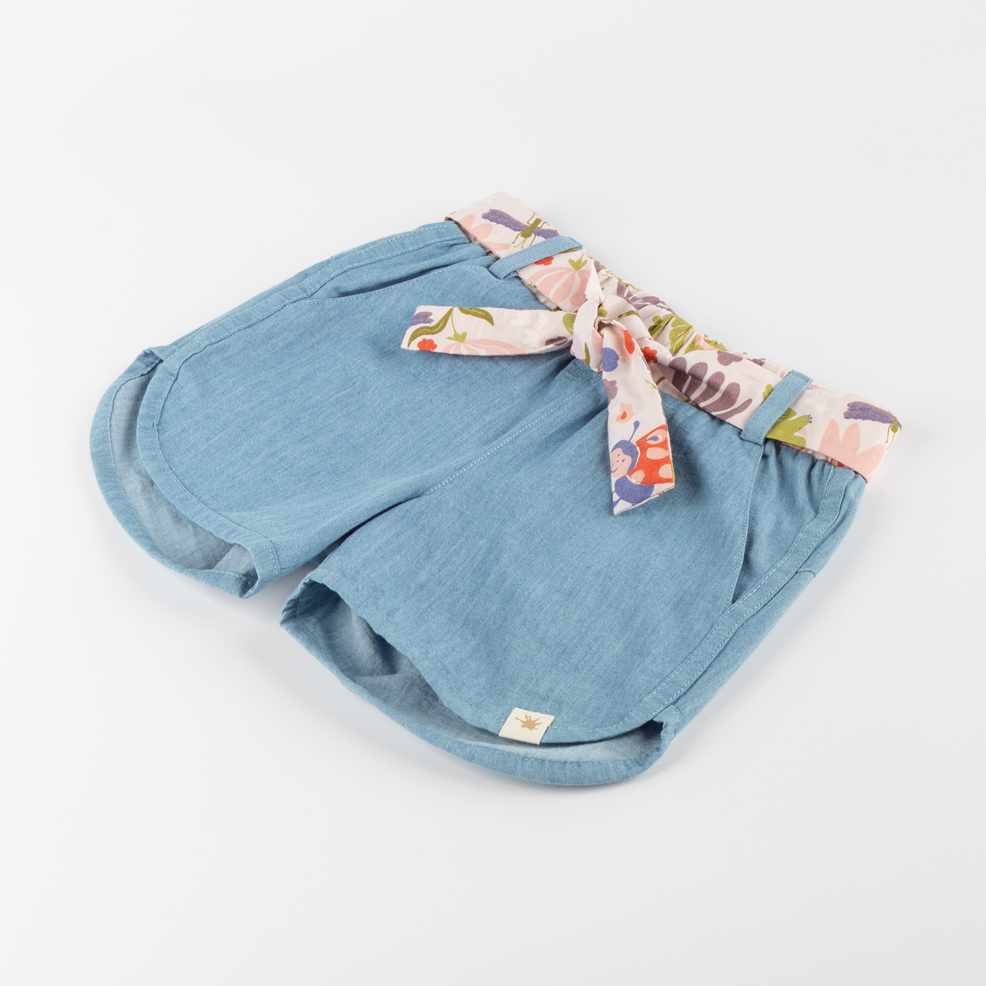 Chambray Kindershorts, Marienkäfer Serie Chambray Kindershorts, Marienkäfer Serie