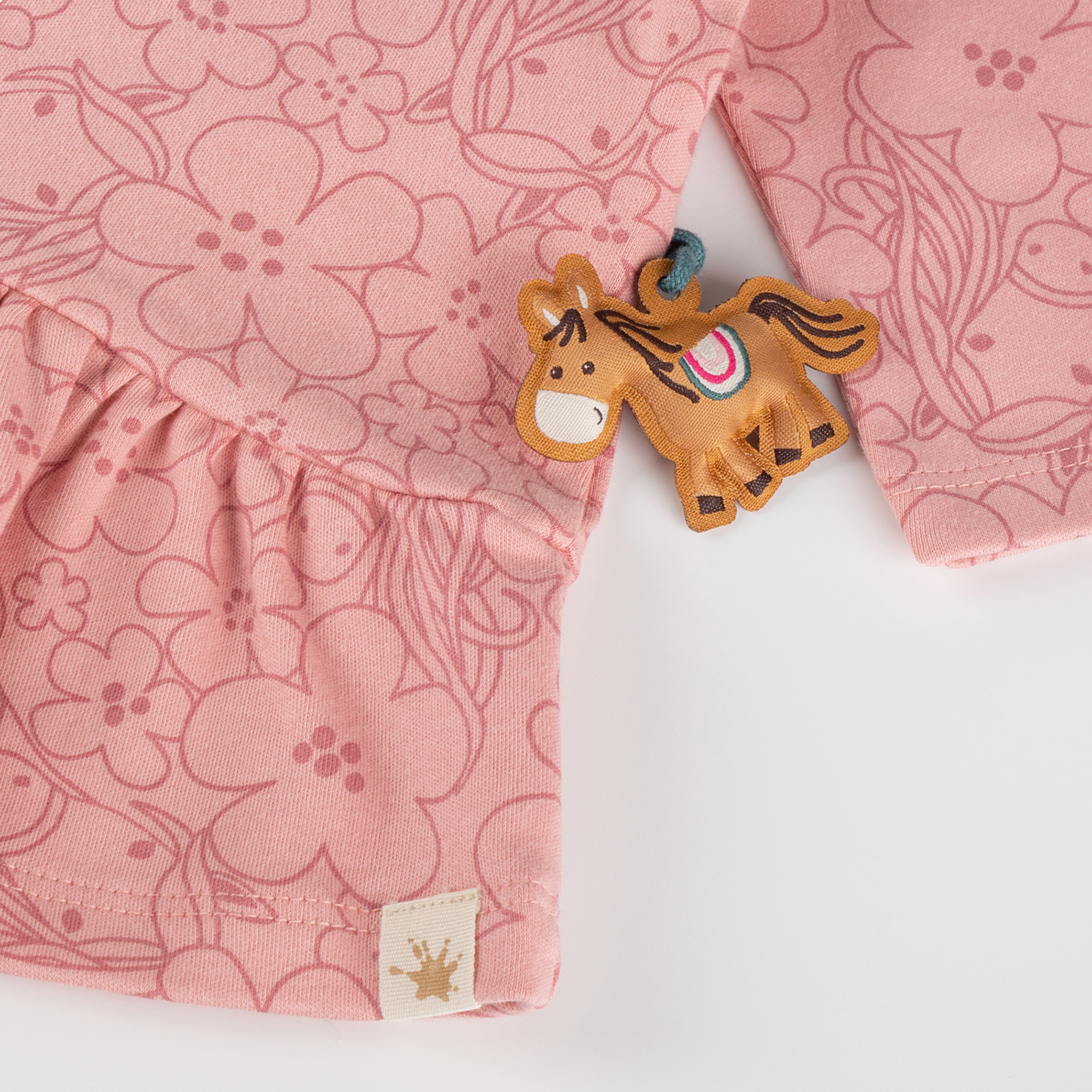 Baby Kleid Pony Love, rosa