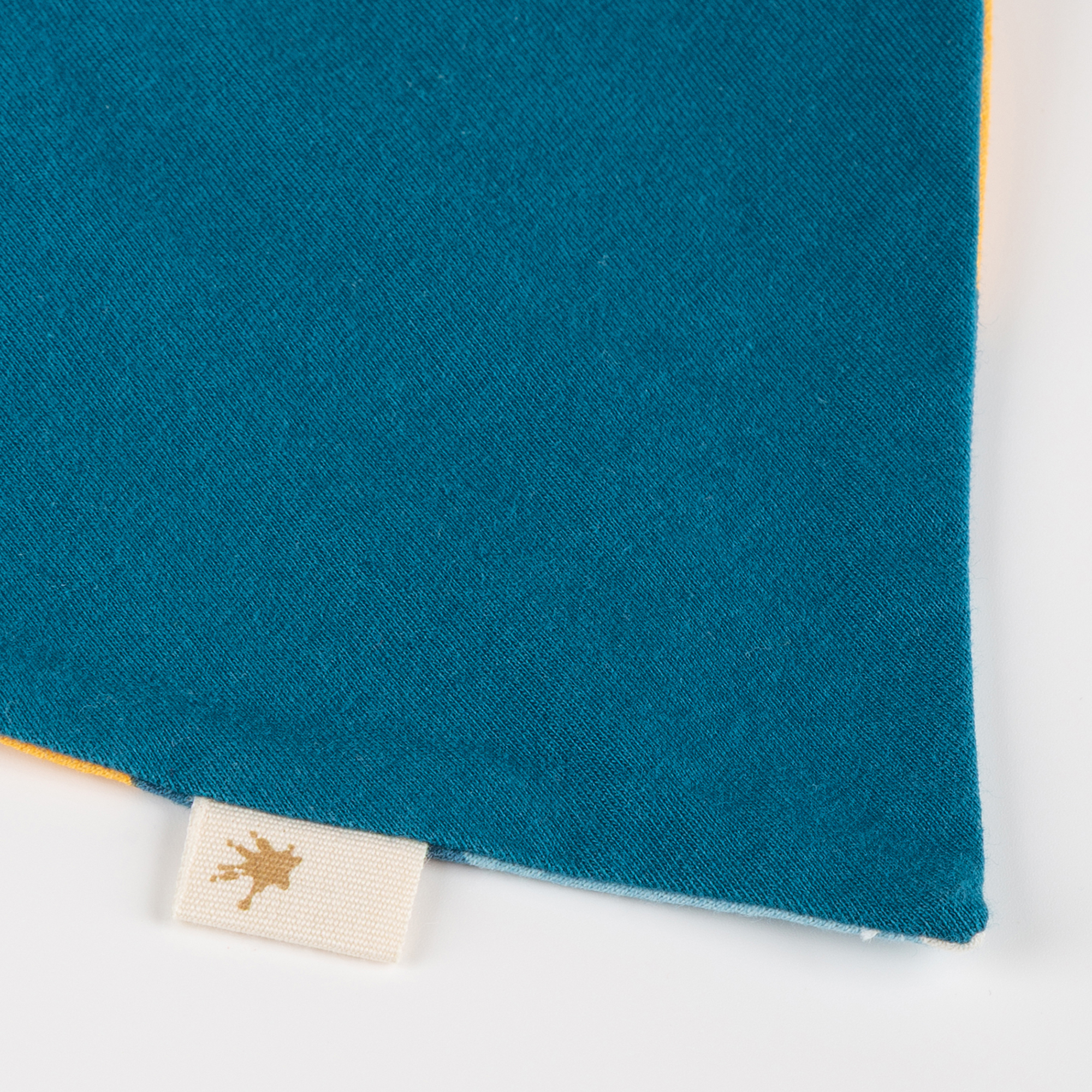 Reversible baby bandana bib, Tractor & Co