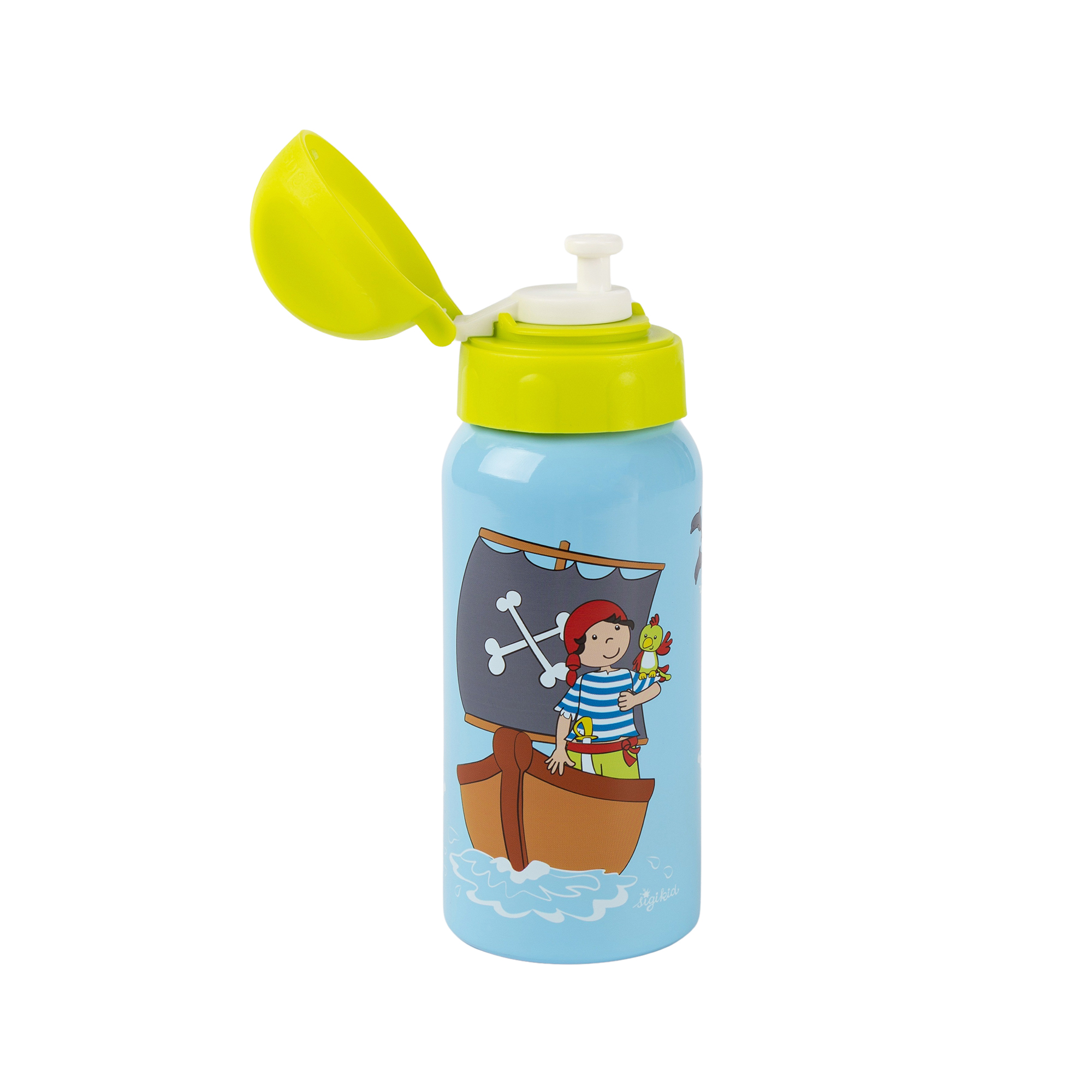 Kinder Set 400ml Edelstahl Trinkflasche und Brotbox, Sammy Samoa Kinder Set 400ml Edelstahl Trinkflasche und Brotbox, Sammy Samoa
