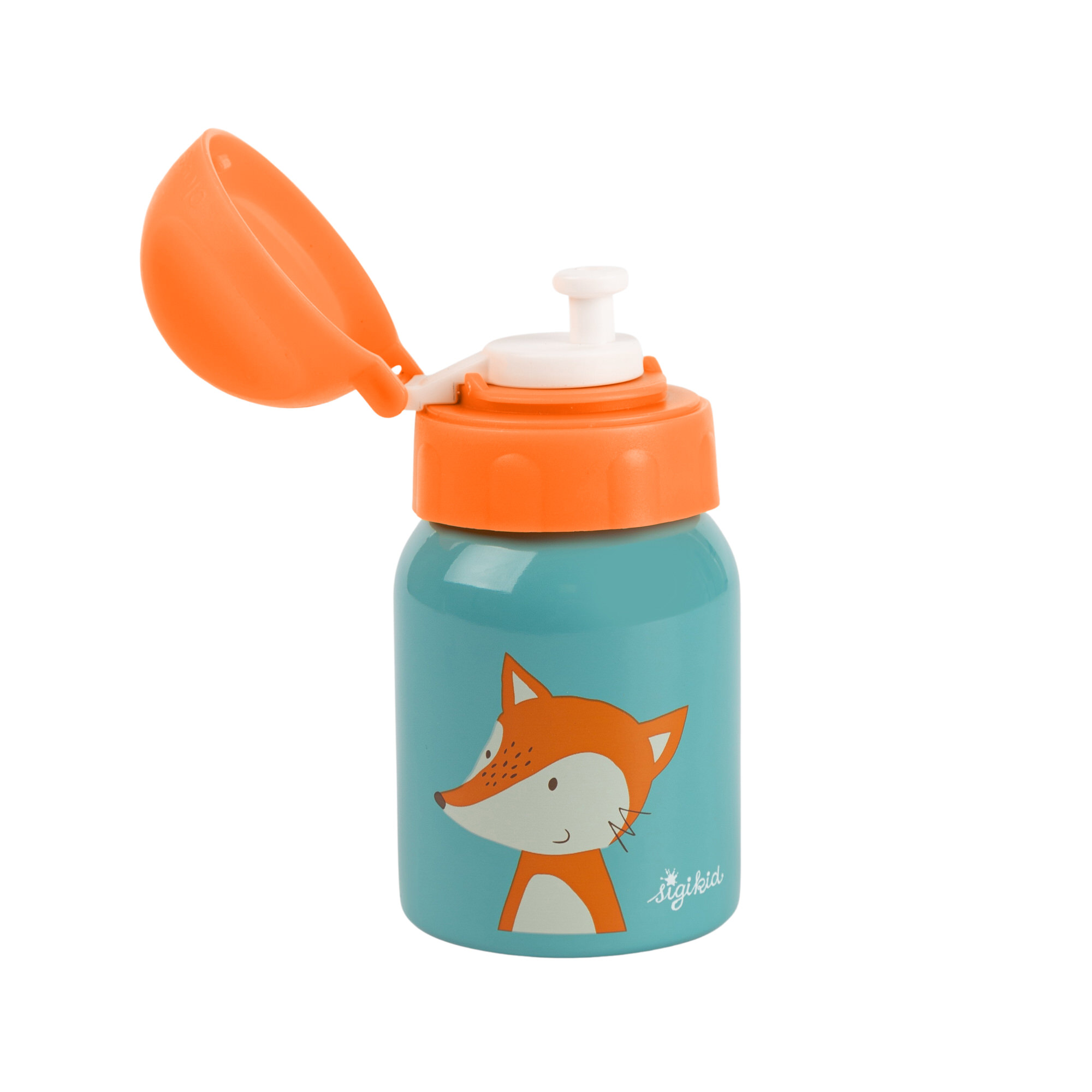 Little drink bottle fox for children, stainless steel Little drink bottle fox for children, stainless steel