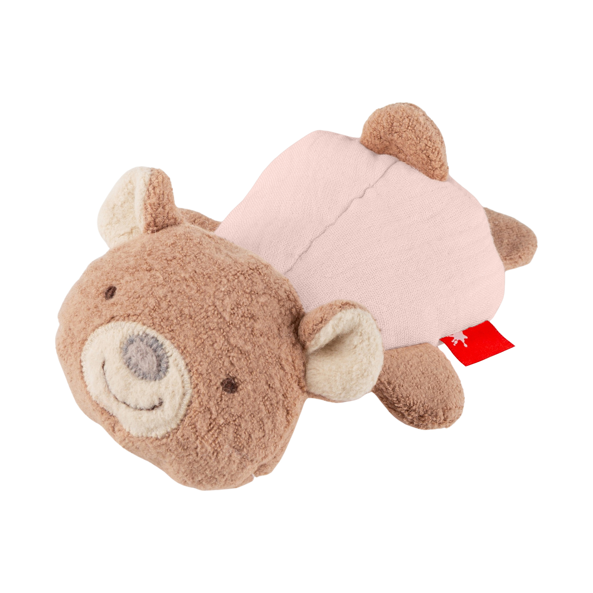 Baby Musselin Knister Greifling Bär