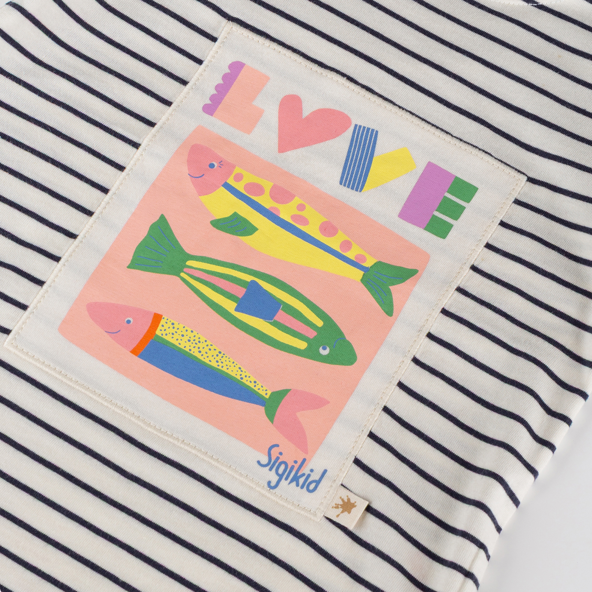 Kinder T-Shirt gestreift, Summer Vibes