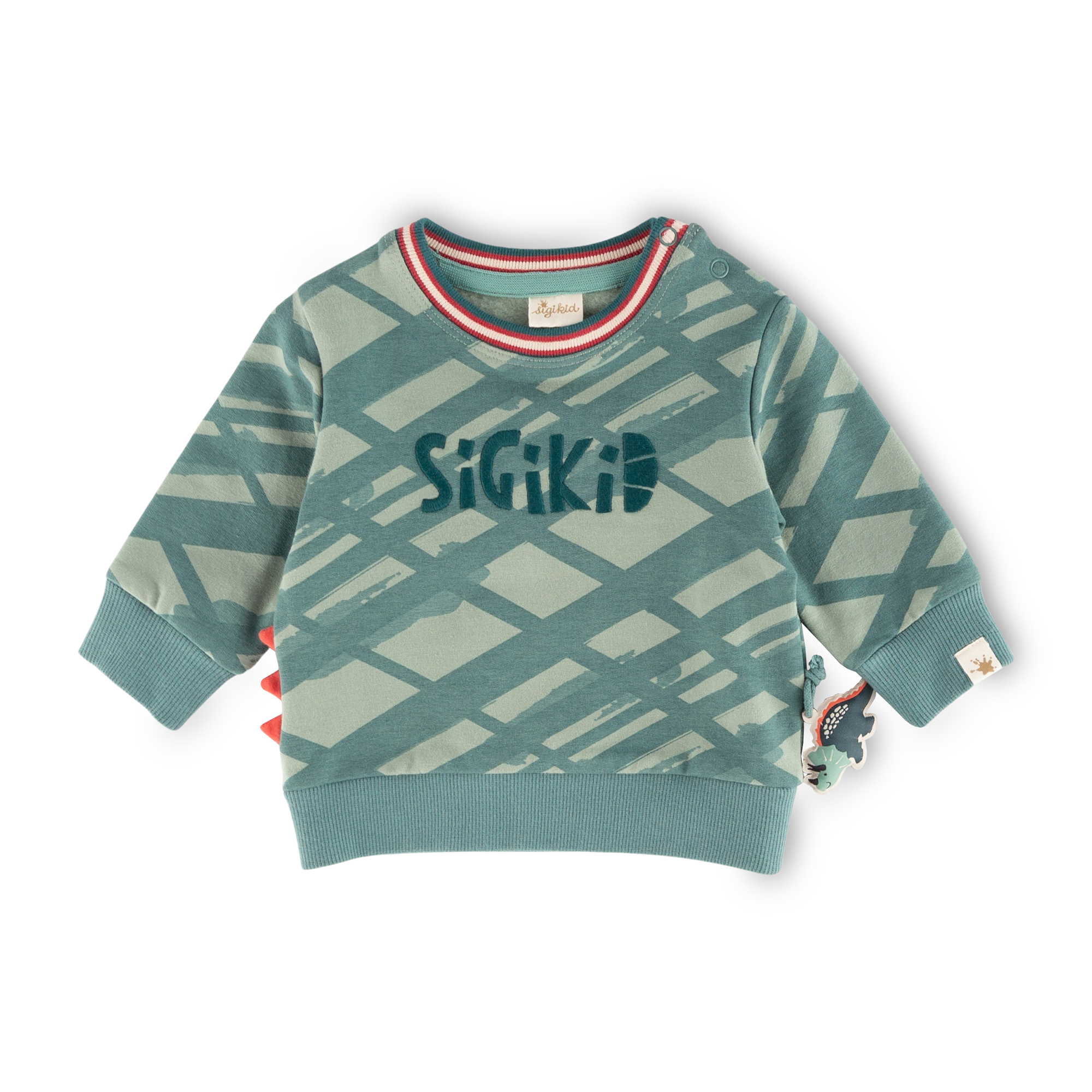 Baby Sweatshirt Dino World, grün