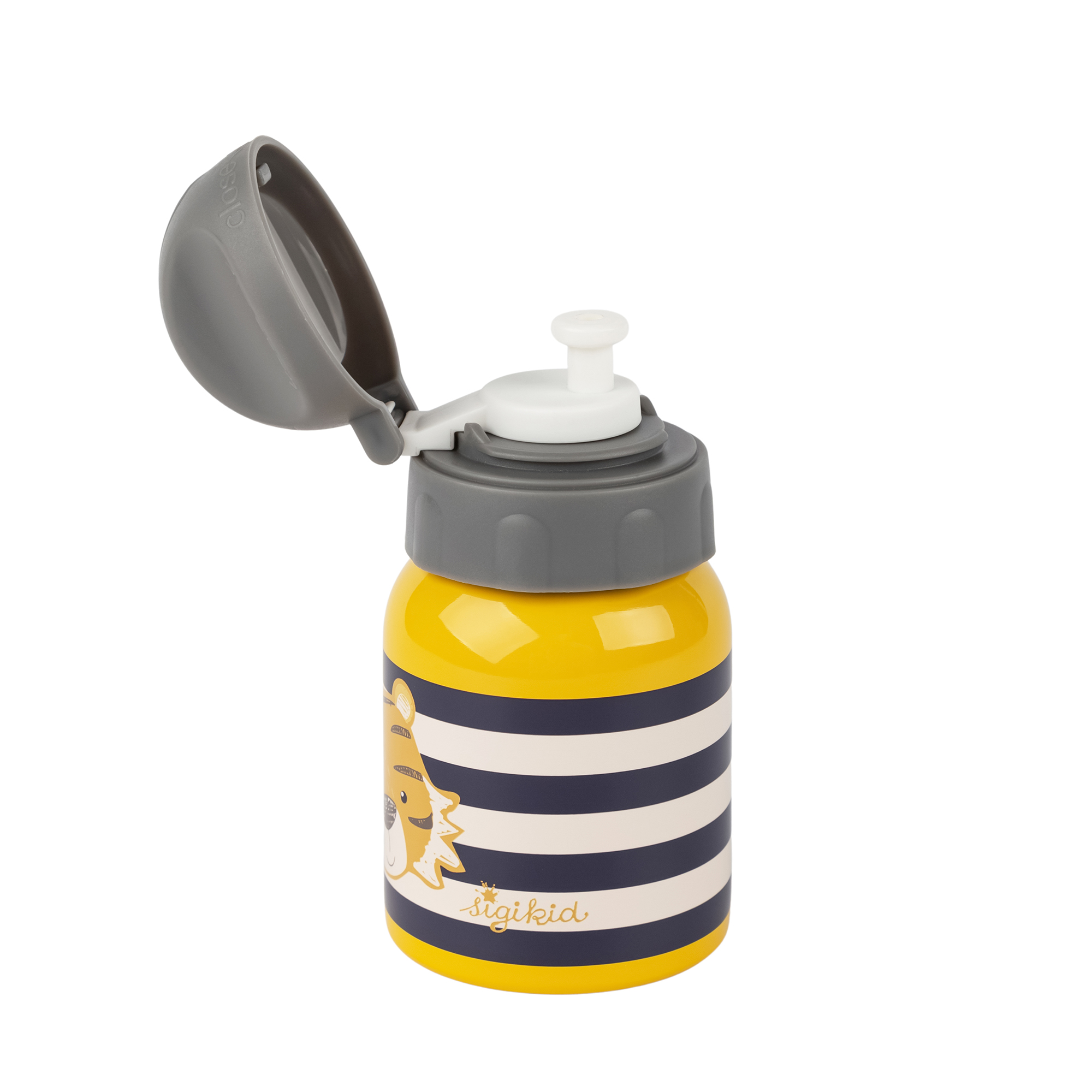Edelstahl Kinder Trinkflasche Tiger, 250ml Edelstahl Kinder Trinkflasche Tiger, 250ml