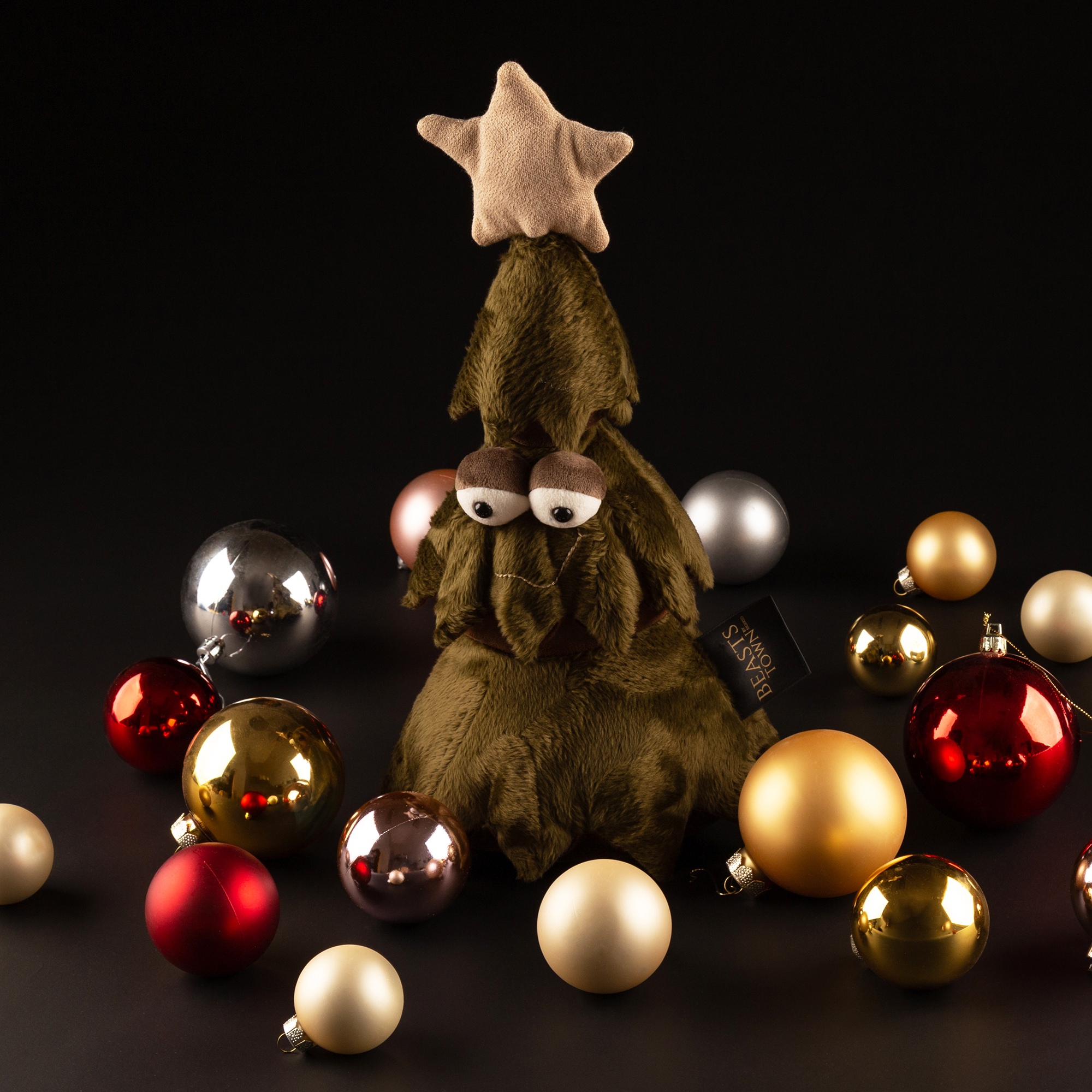 Plush christmas tree Santa Lametta - The Overexpected, Beasts - Delivery date depending on order receipt between 1 December and no later than 17 December, dispatched from sigikid