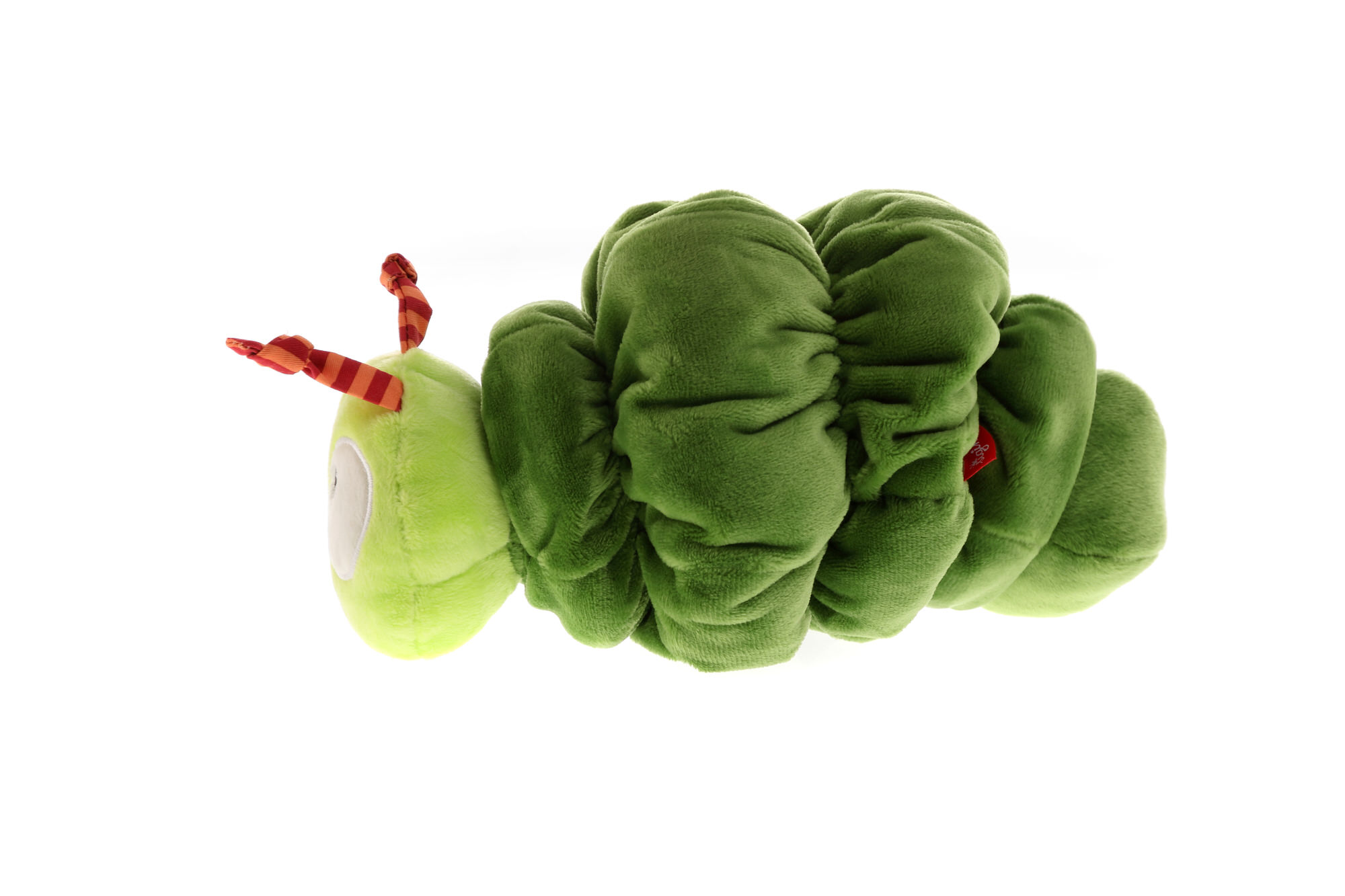 Vibrating plush caterpillar