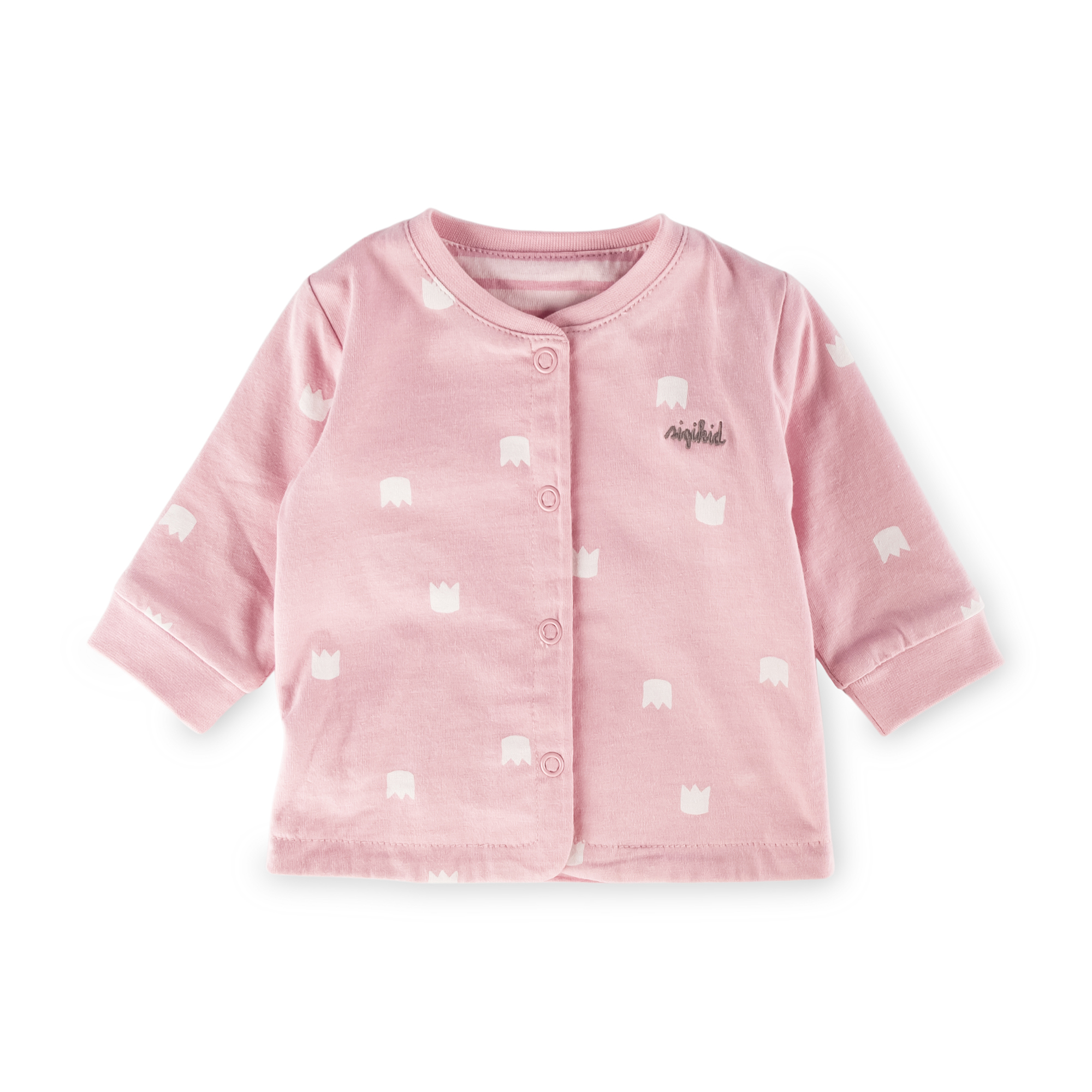 Baby Wendejacke Krönchen Bär, rosa Baby Wendejacke Krönchen Bär, rosa