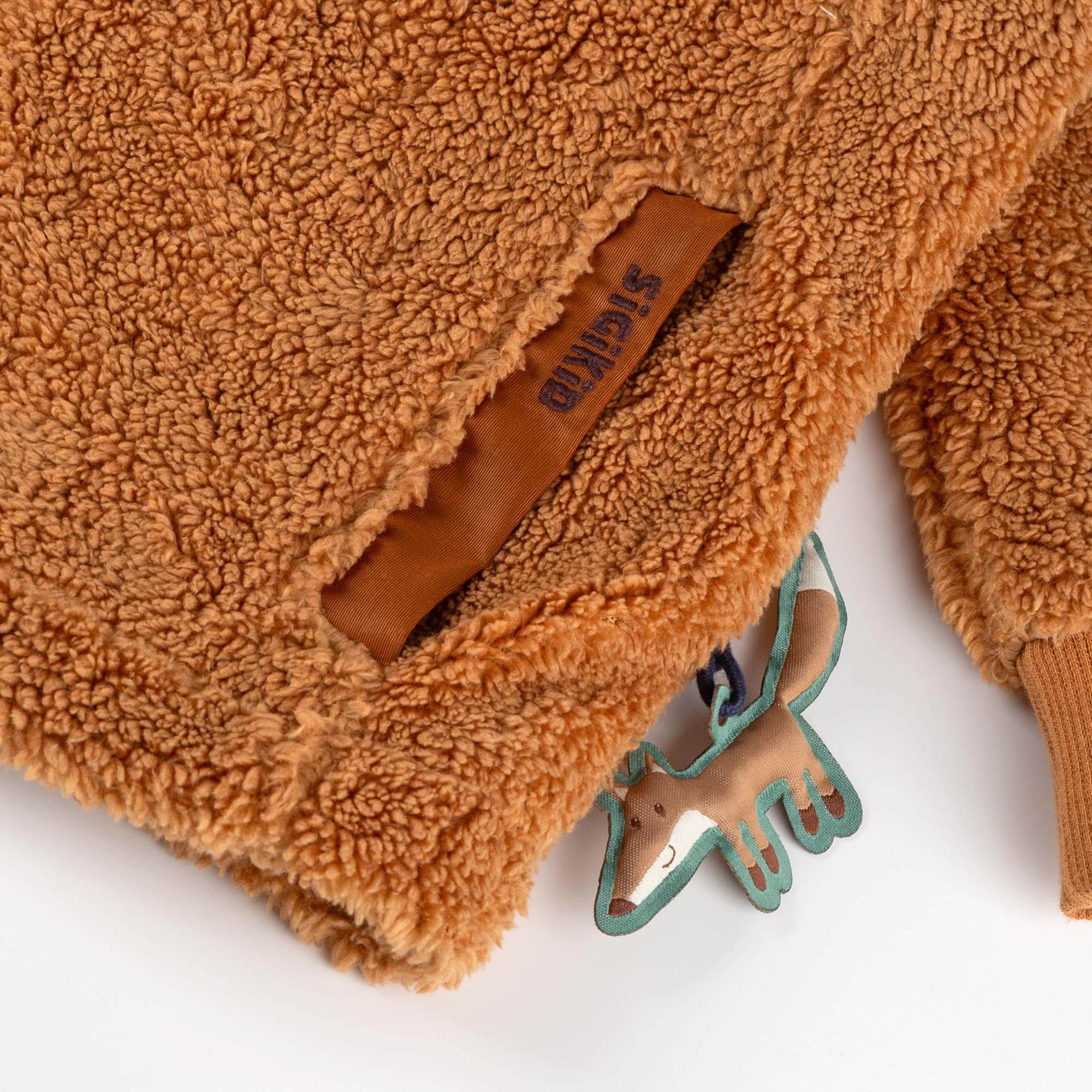 KinderTeddyjacke Wild Fox, hellbraun KinderTeddyjacke Wild Fox, hellbraun