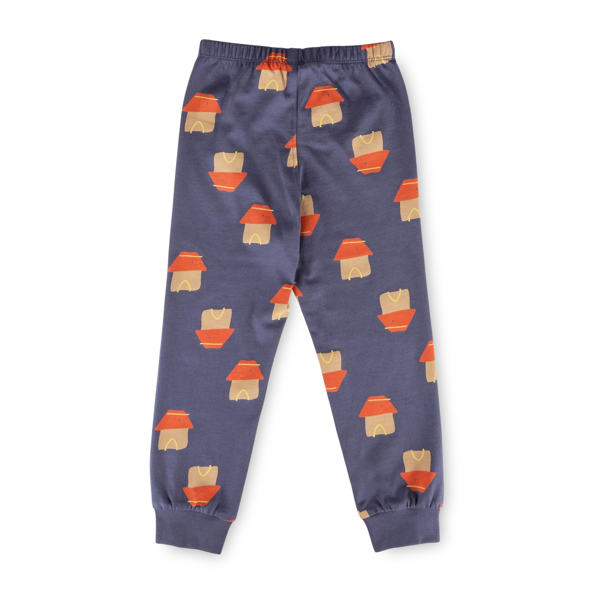 Kinder Pyjama Hund, rot/blau
