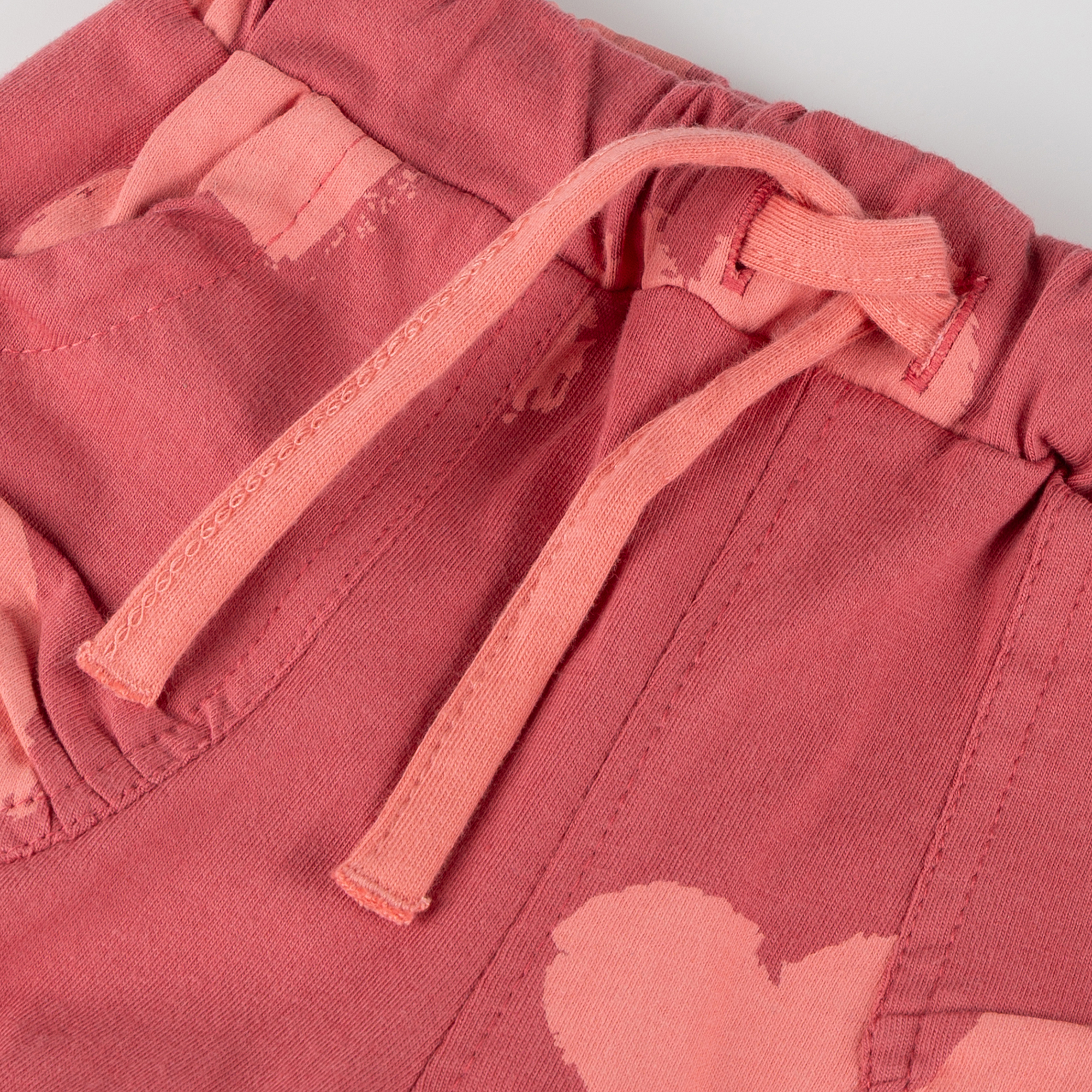 Baby Shorts mit Herzchen Print, rosarot